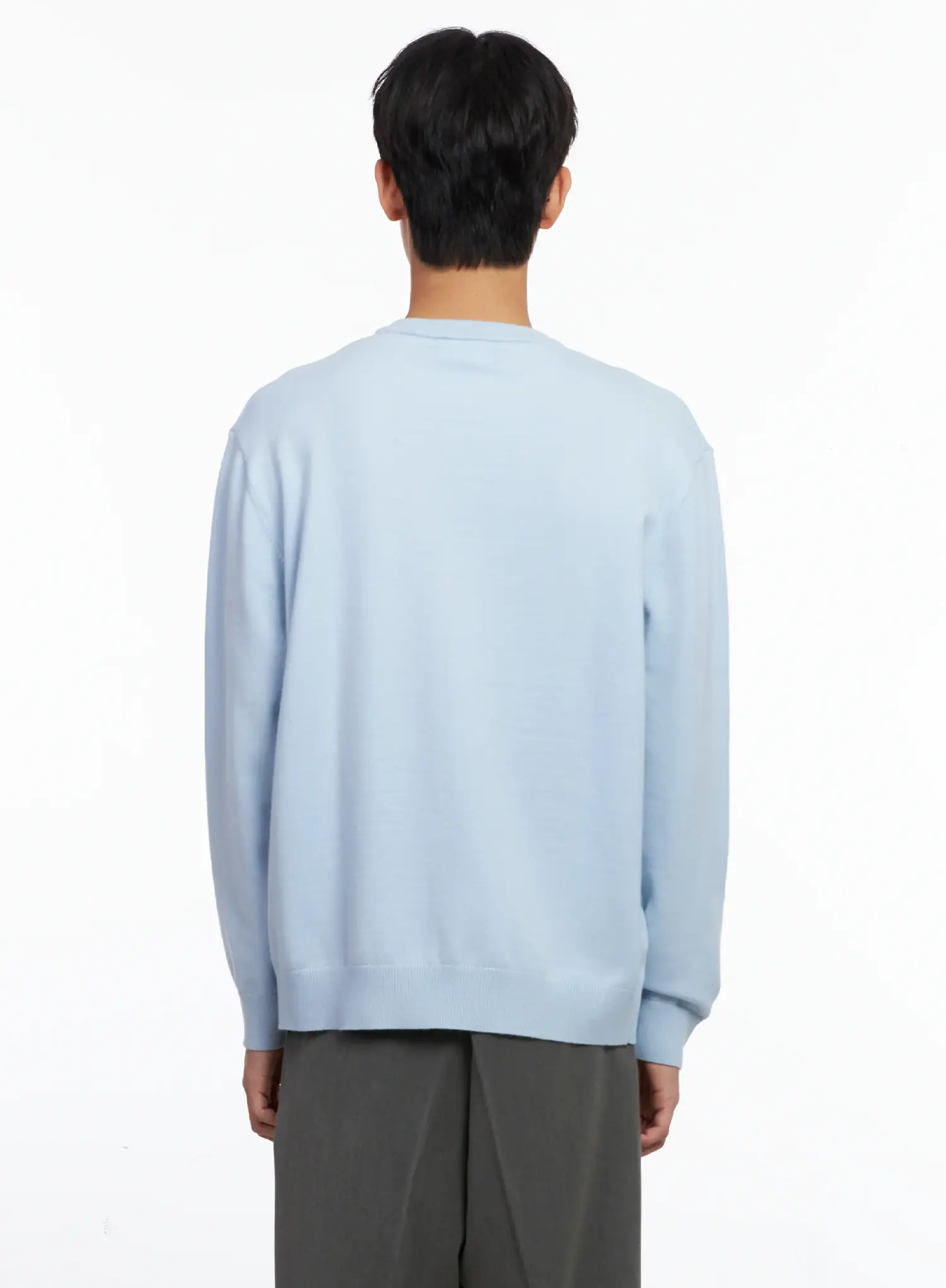 Men's Classic Round Cardigan IS519 - Image 6