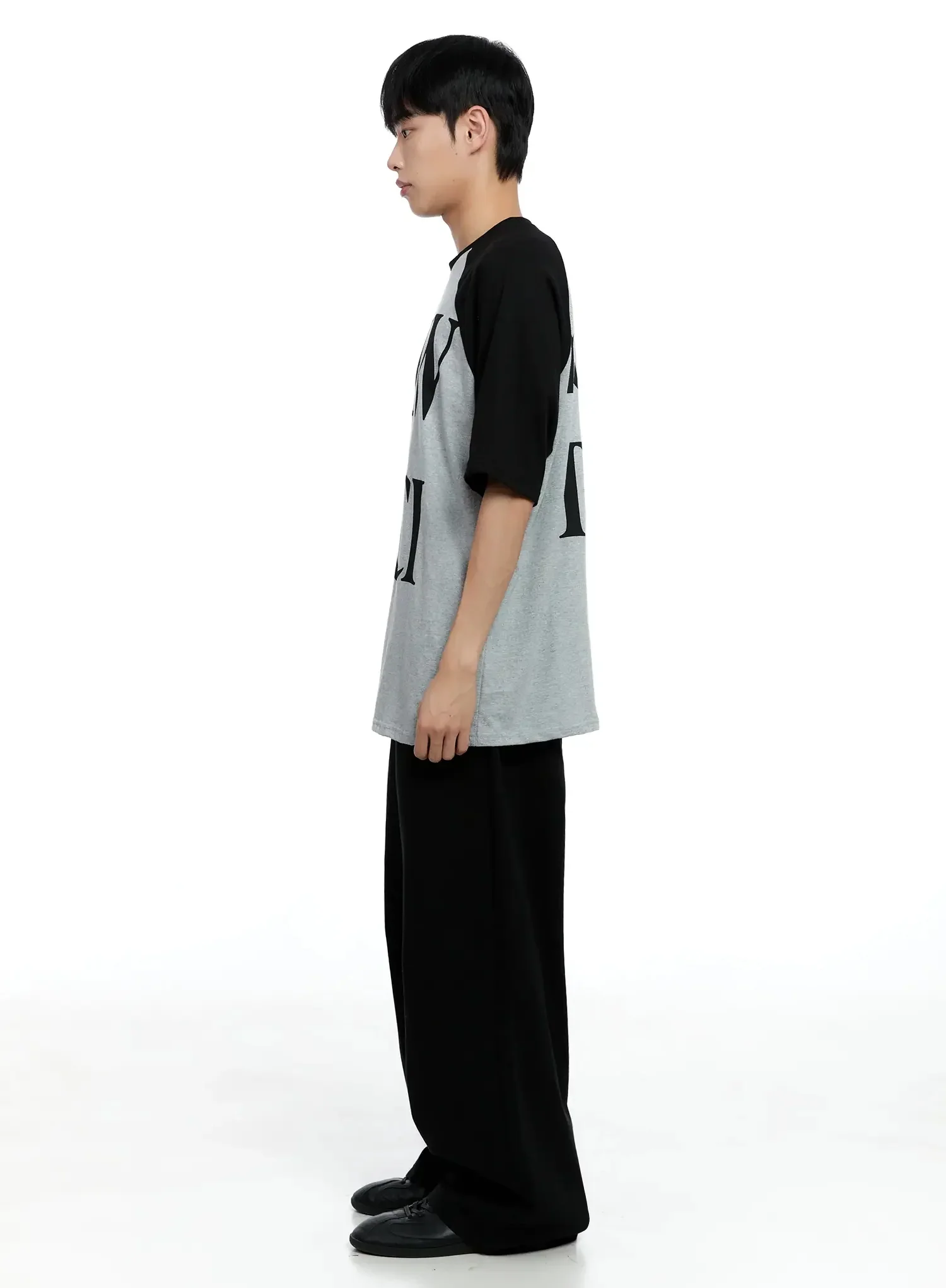 Men's Classic Wide-Leg Cotton Pants IG520 - Image 11