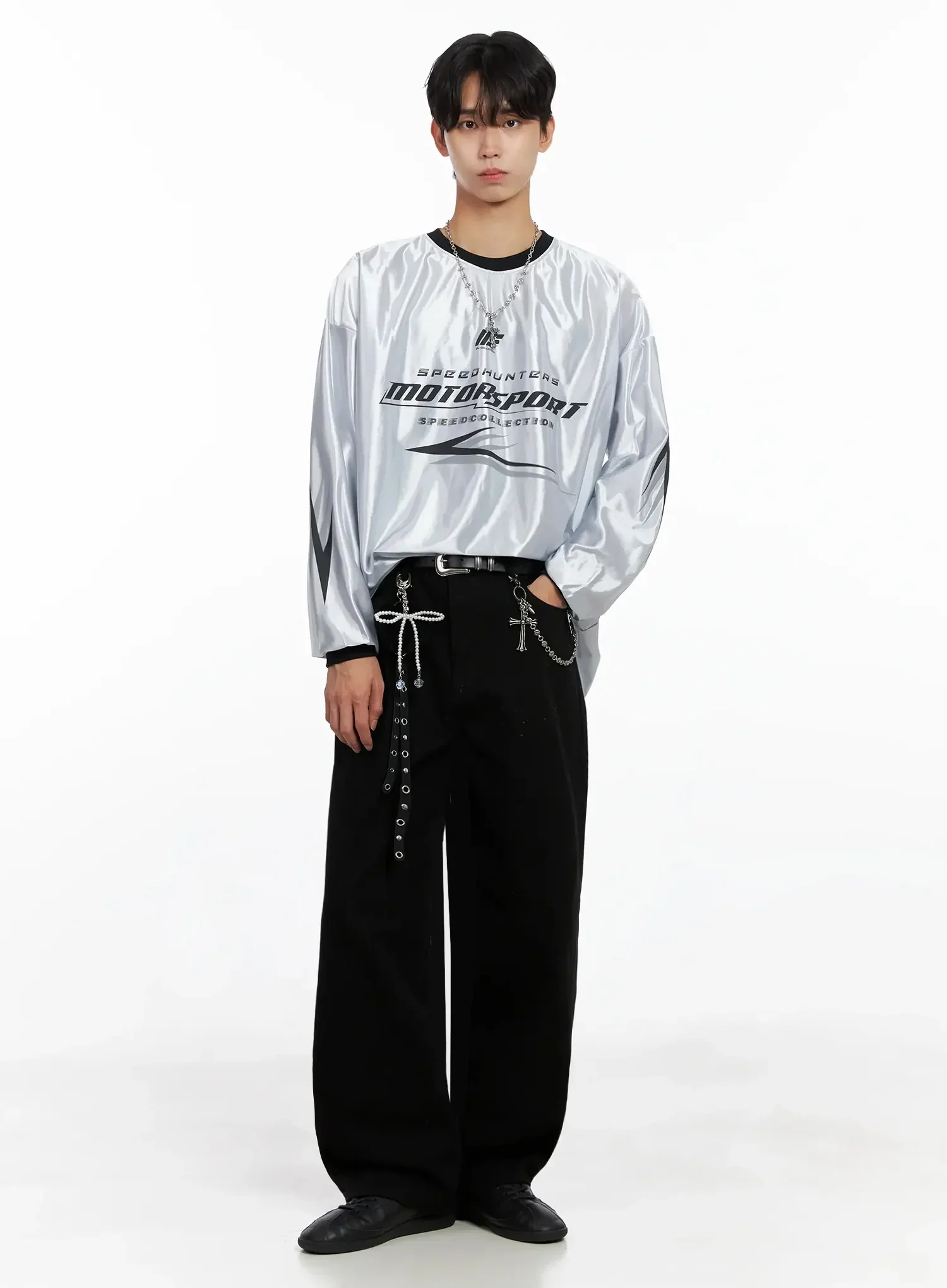 Men's Classic Wide Pants IO517