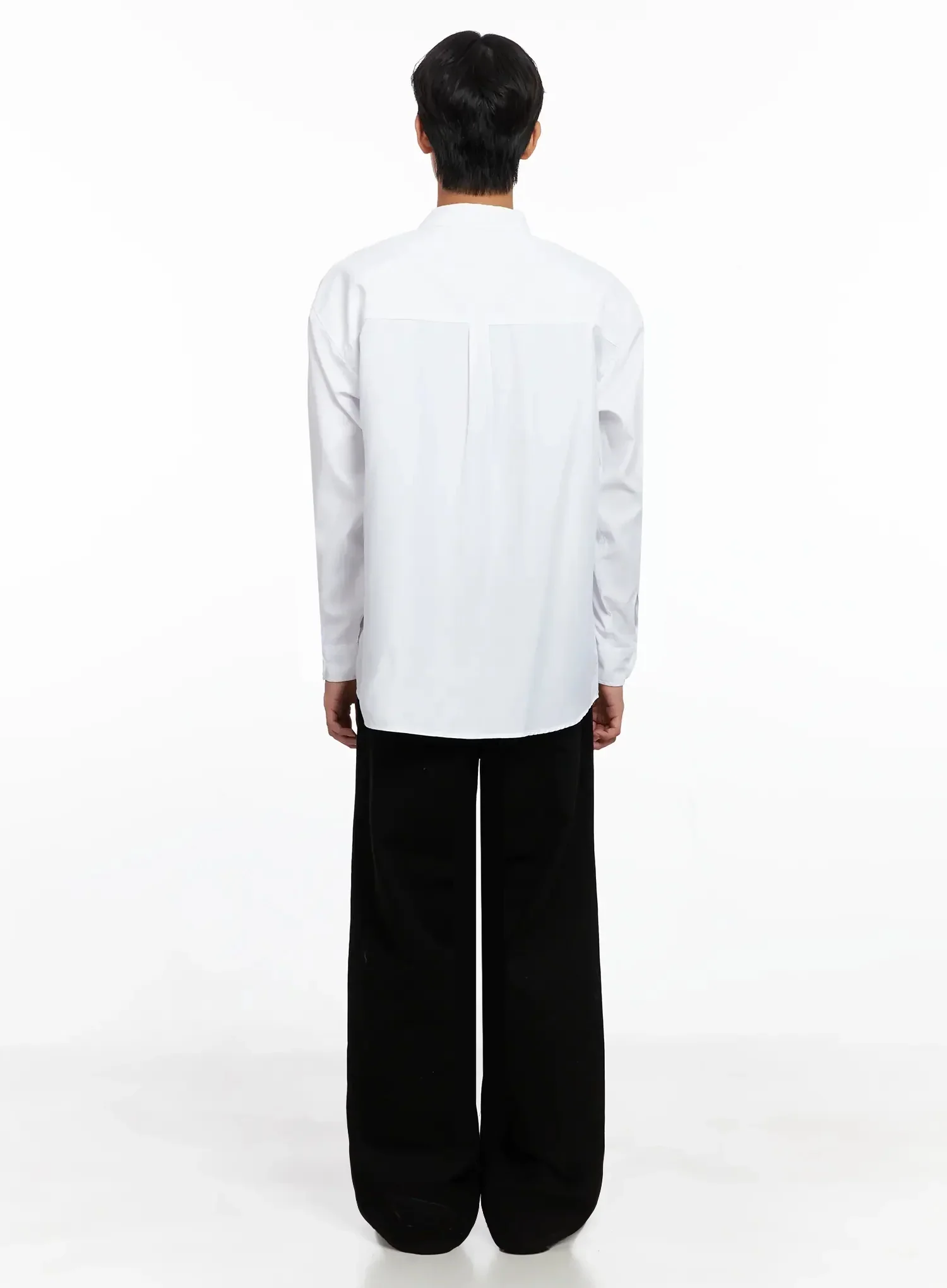Men's Classic Wide Pants IO517 - Image 11