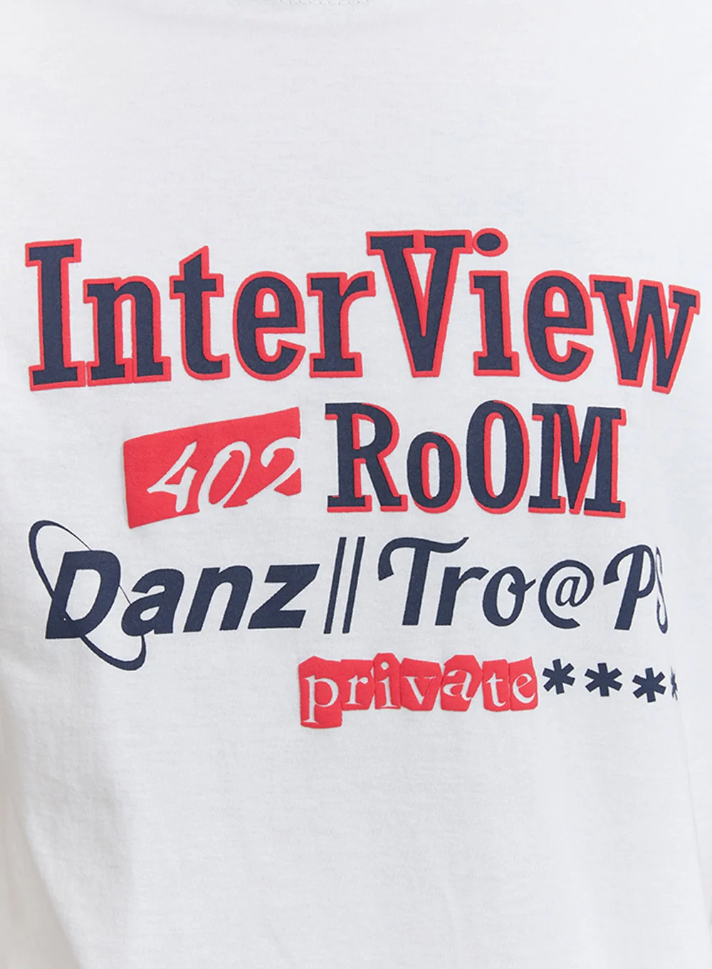 Men's Contrasting Graphic T-Shirt IU419 - Image 3