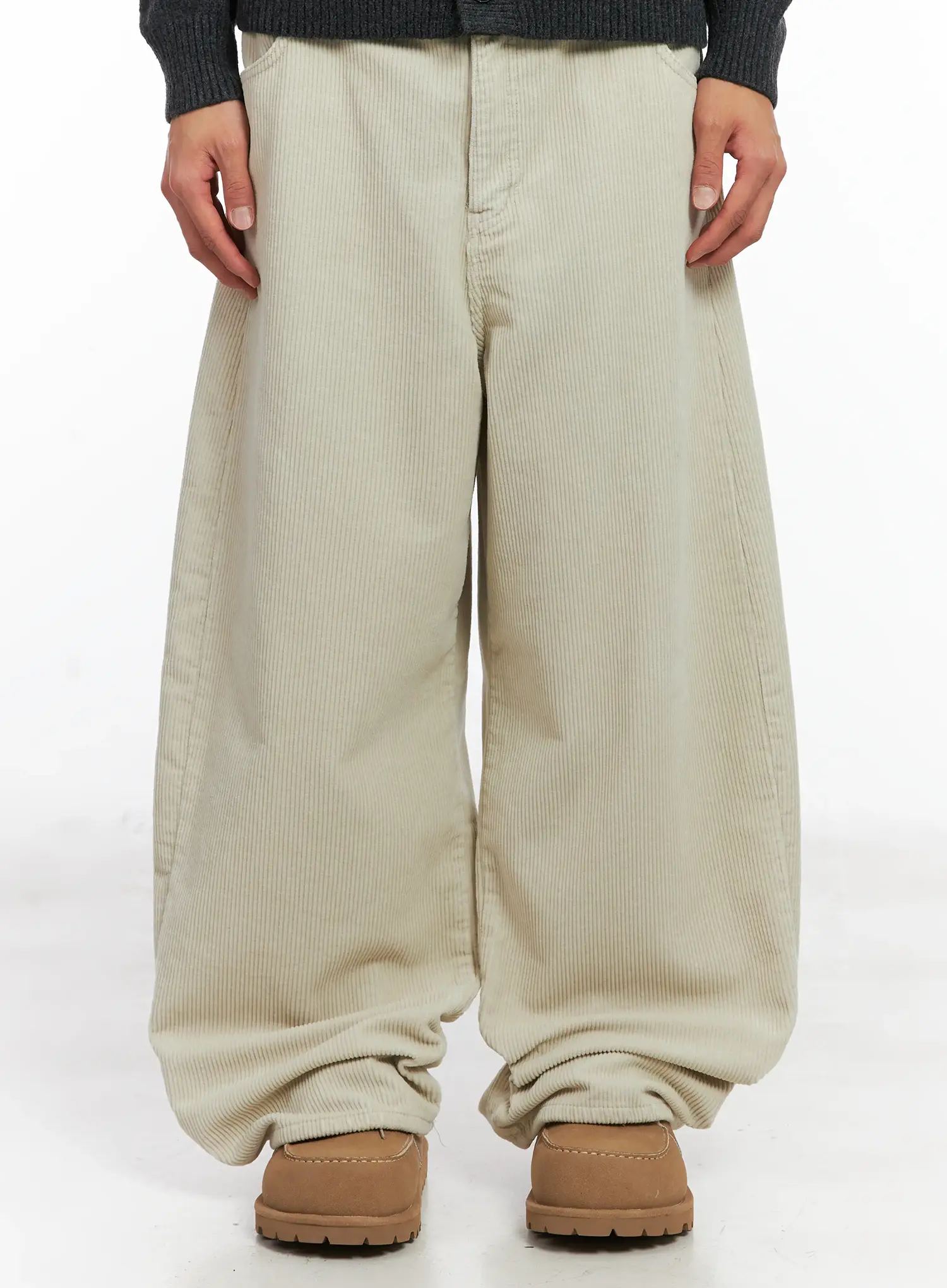 Men's Corduroy Wide Cotton Pants ID511