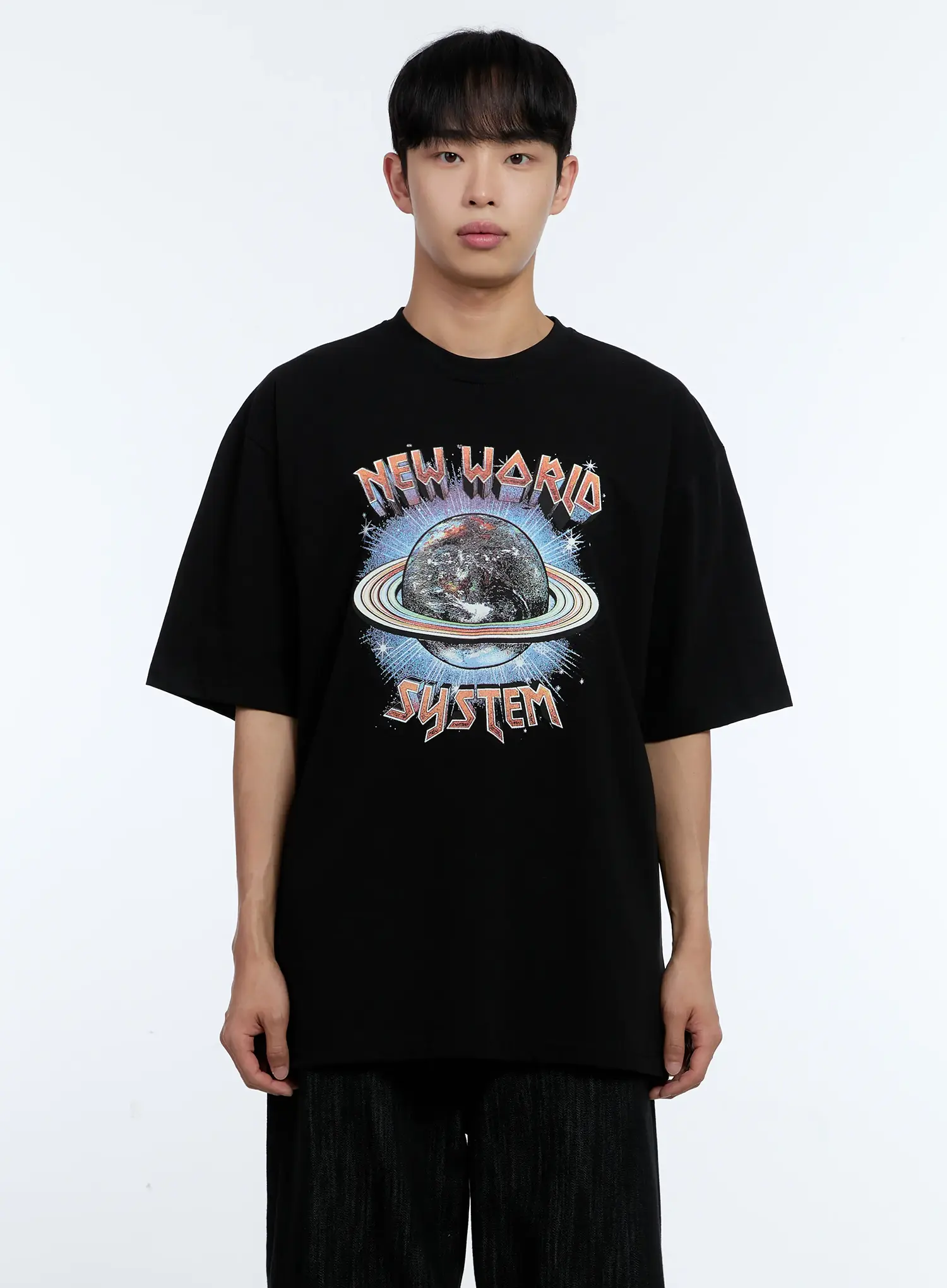 Men's Cosmic Graphic Tee IL515 - Image 11