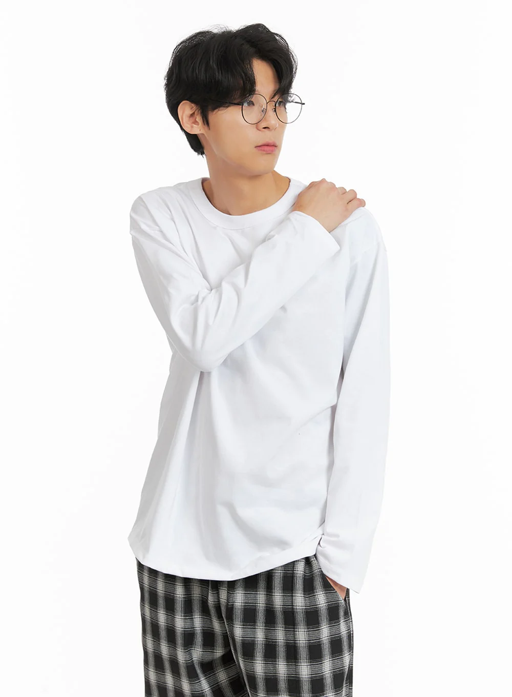 Men's Cotton Comfort Long Sleeve T-Shirt IA401 - Image 3