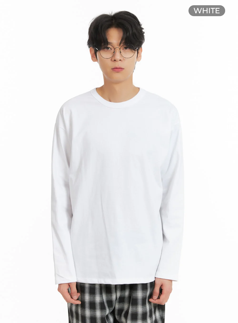 Men's Cotton Comfort Long Sleeve T-Shirt IA401 - Image 8