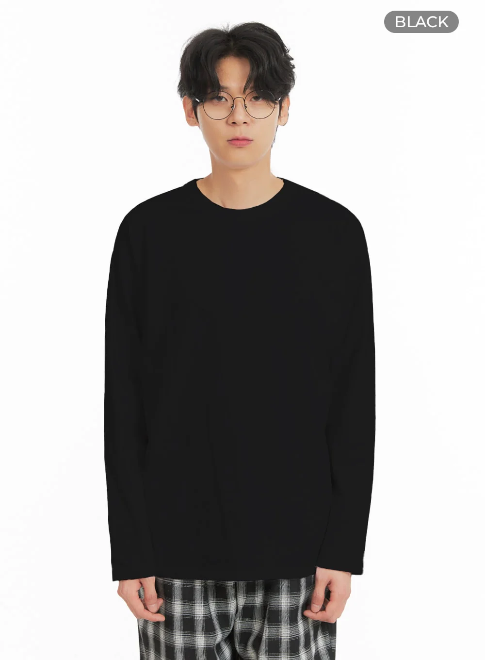 Men's Cotton Comfort Long Sleeve T-Shirt IA401 - Image 9