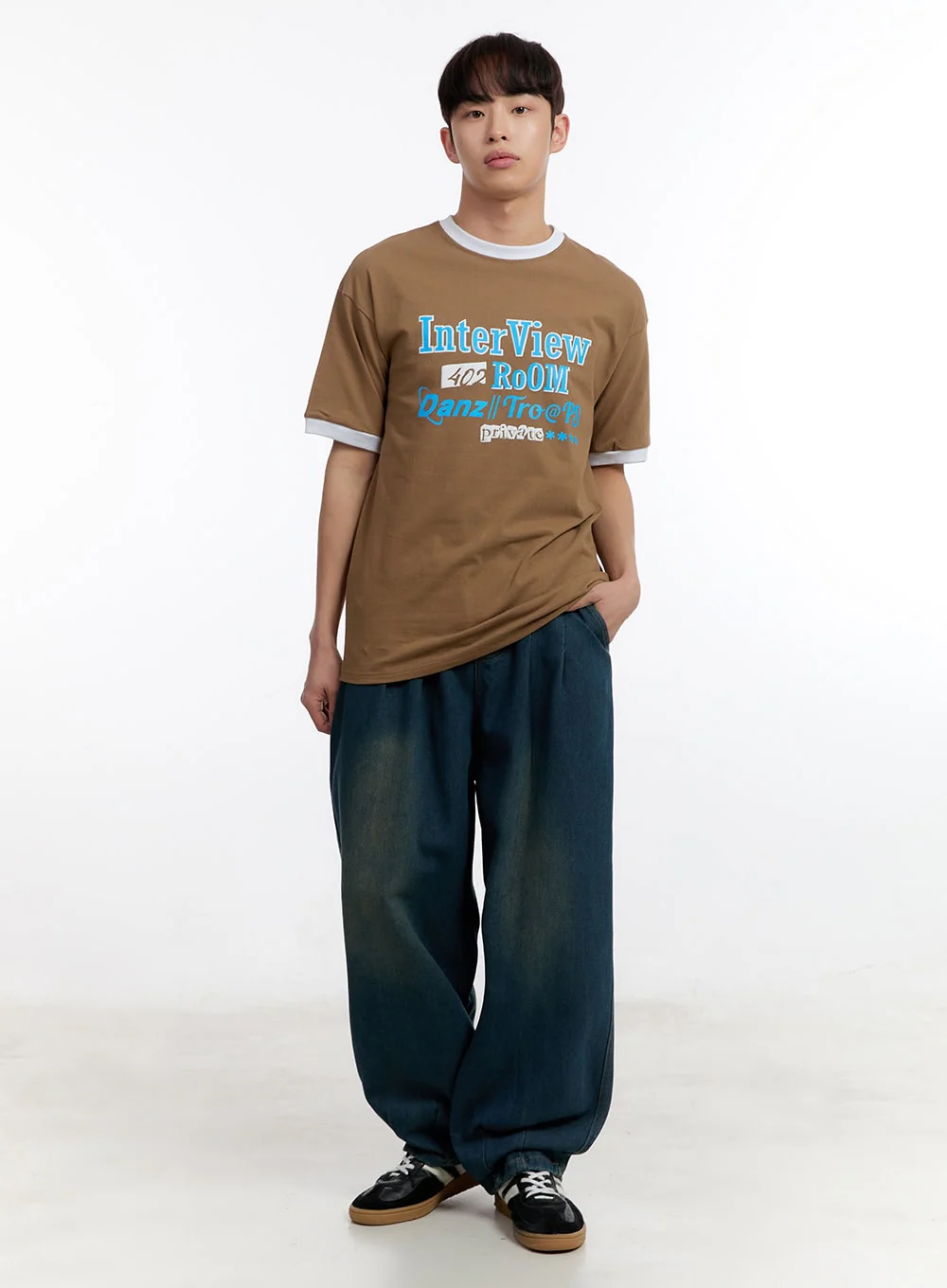 Men's Cotton Graphic T-Shirt IA507 - Image 2