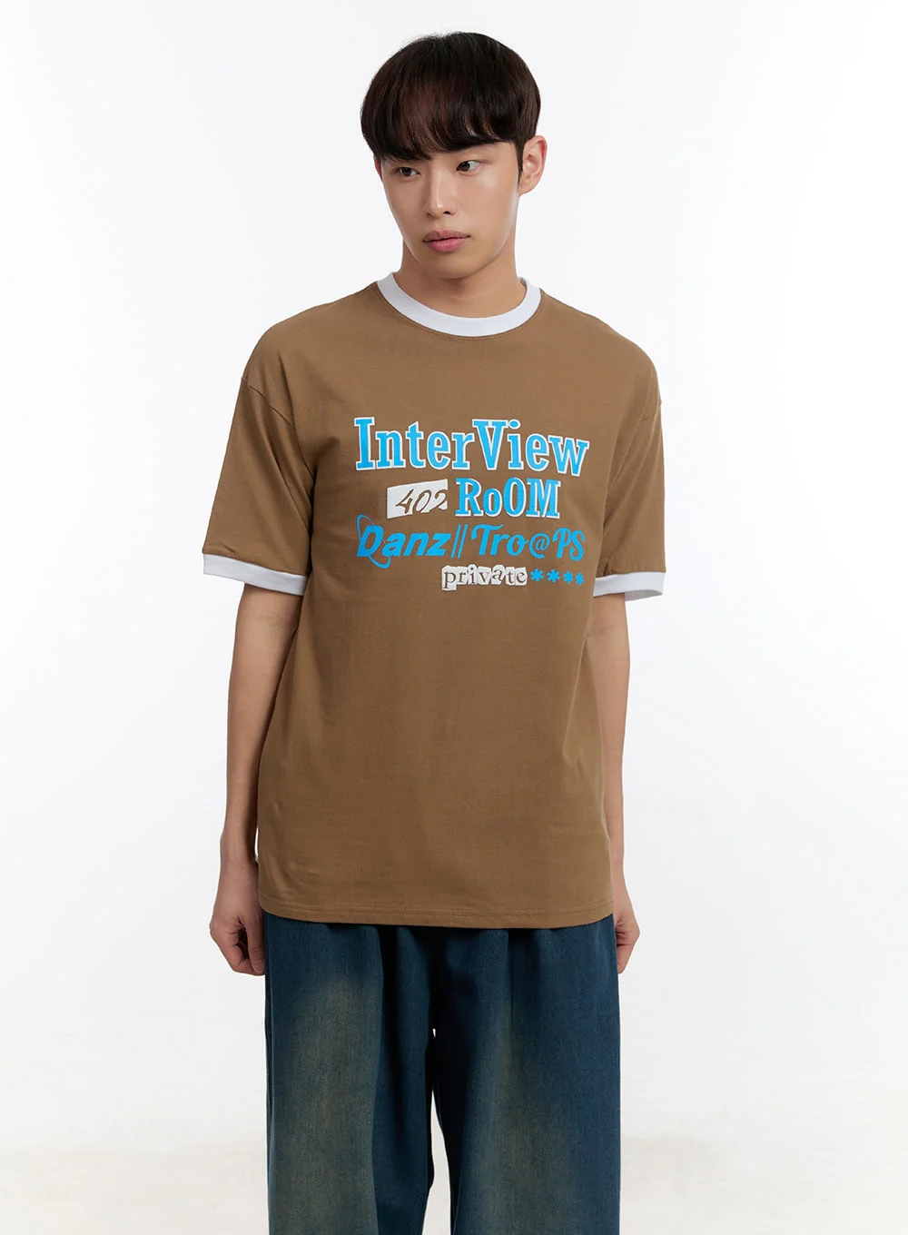 Men's Cotton Graphic T-Shirt IA507 - Image 3