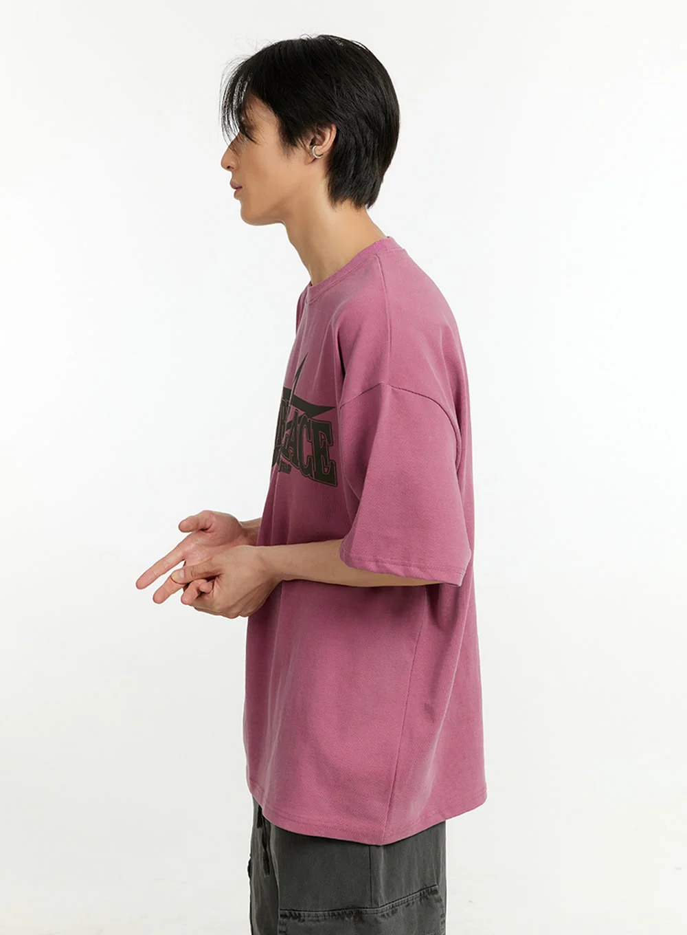 Men's Cotton Graphic T-Shirt IL418 - Image 5