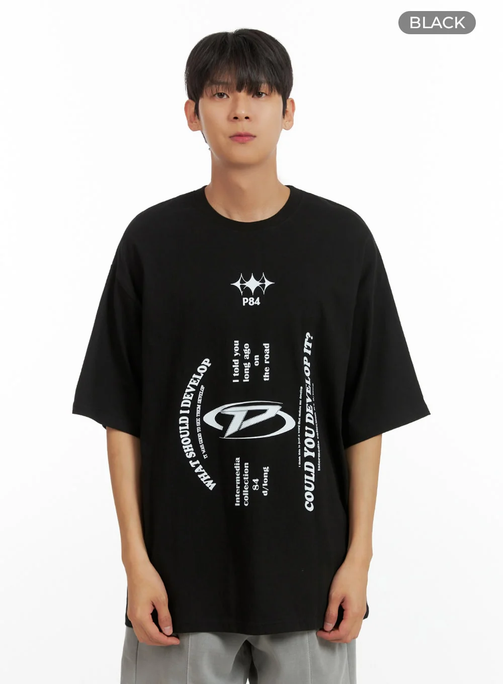 Men's Cozy Cotton Graphic T-Shirt IU419 - Image 10