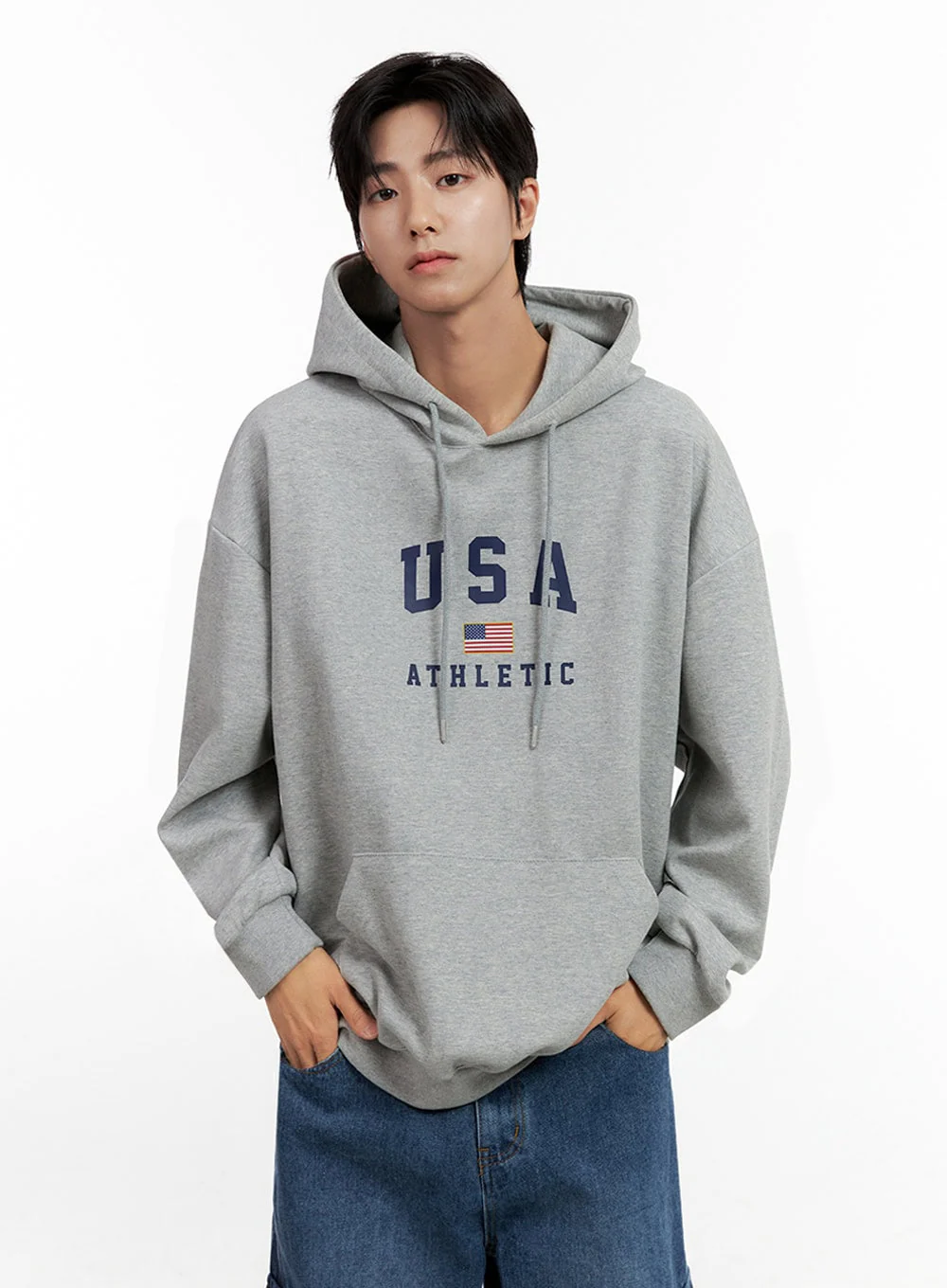 Men's Cozy Graphic Hoodie IN401