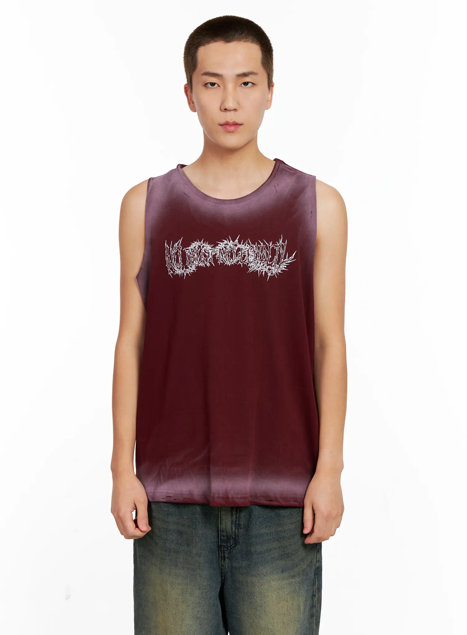 Men's Distressed Muscle Tee IG508 - Image 18
