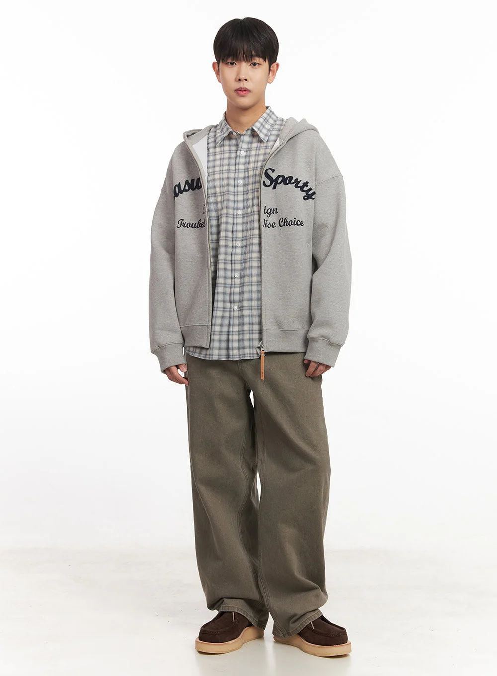 Men's Embroidered Hooded Jacket IM527 - Image 11