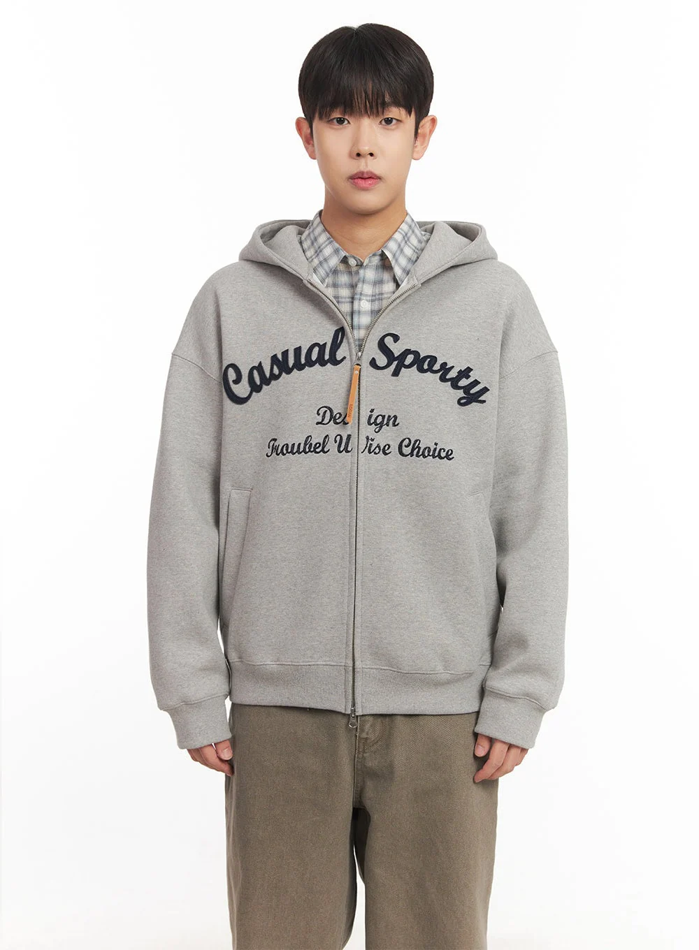 Men's Embroidered Hooded Jacket IM527 - Image 14
