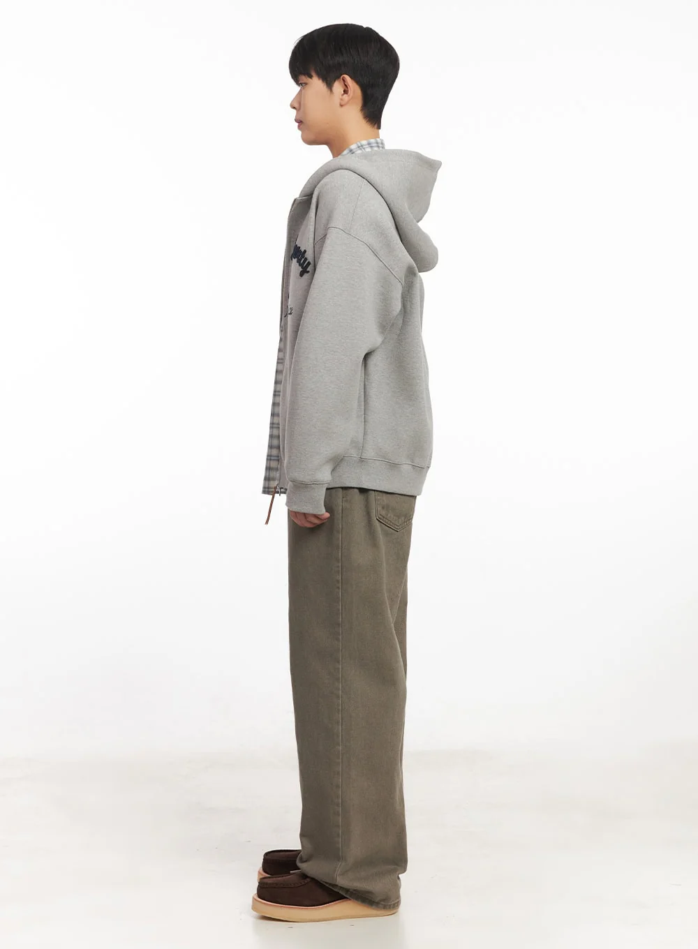 Men's Embroidered Hooded Jacket IM527 - Image 9