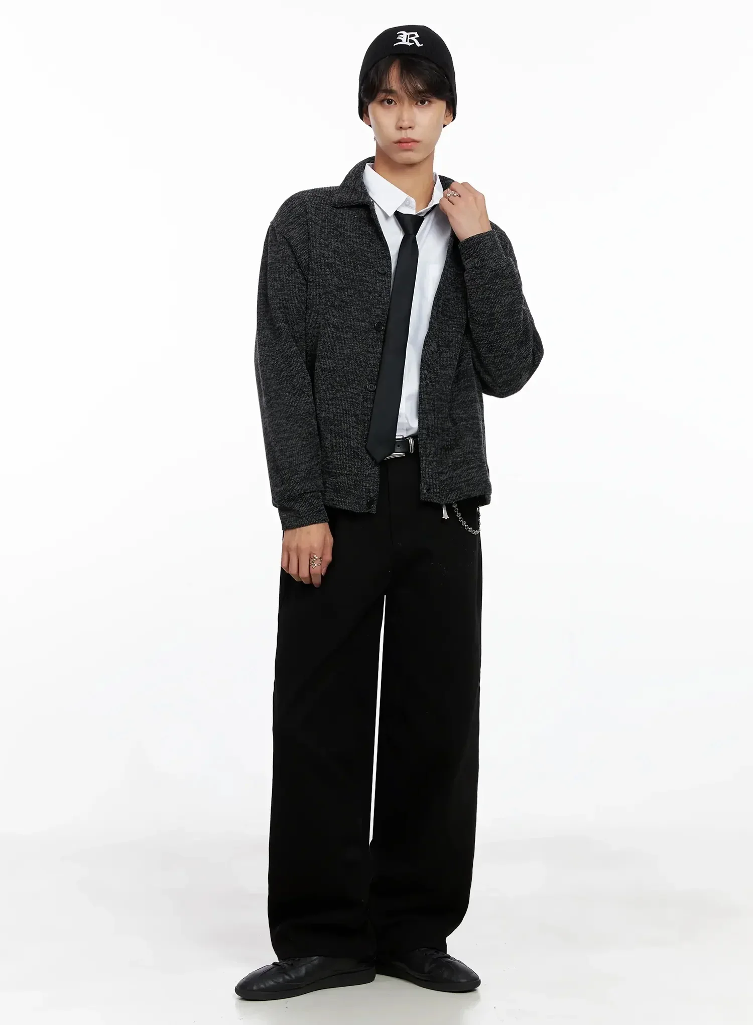 Men's Essential Button-Up Shirt IO516 - Image 14