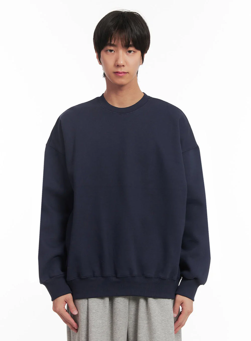 Men's Essential Cotton Sweatshirt IA510 - Image 11