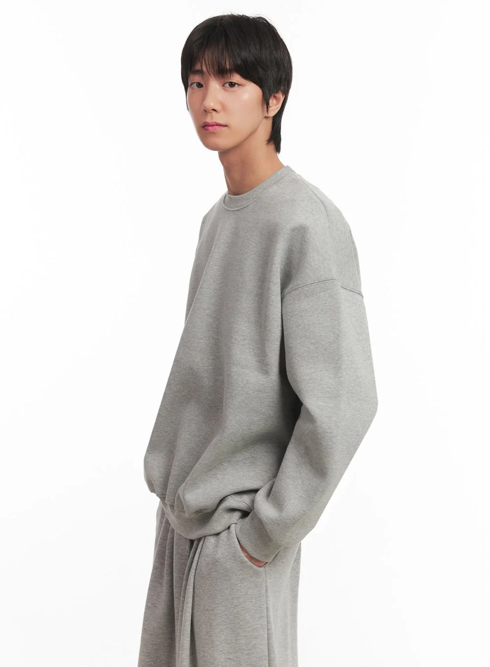 Men's Essential Cotton Sweatshirt IA510 - Image 4