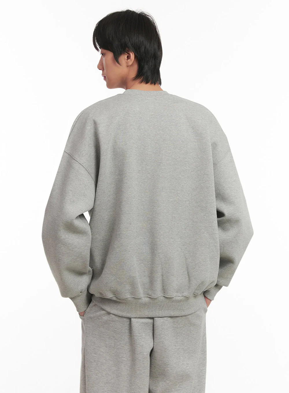 Men's Essential Cotton Sweatshirt IA510 - Image 5