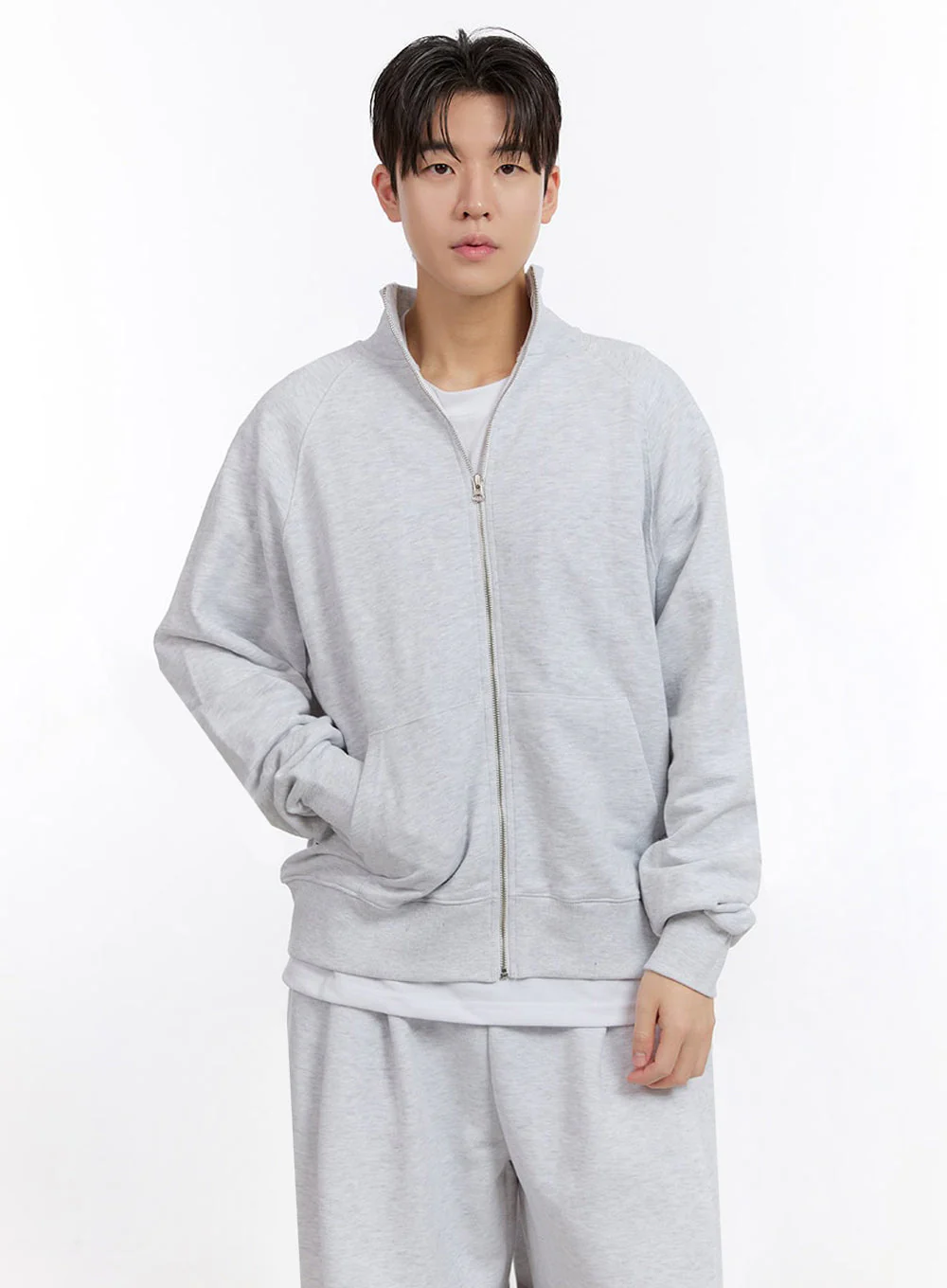 Men's Essential Zip-Up Jacket IF528