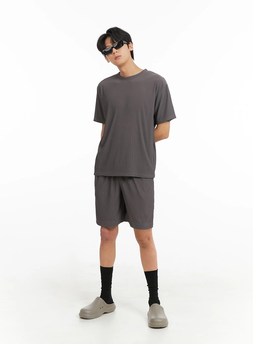 Men's Everyday Round Neck T-Shirt IA401 - Image 2