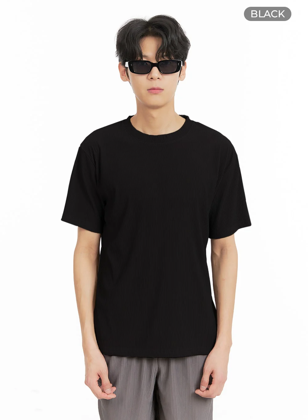 Men's Everyday Round Neck T-Shirt IA401 - Image 8