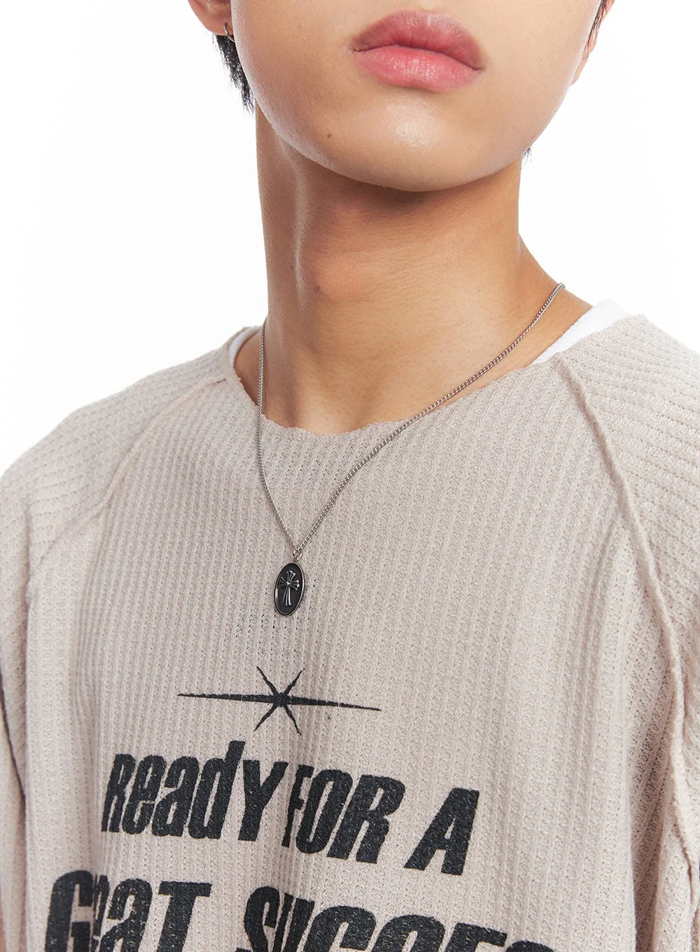 Men's Faith Pendant Necklace IY508 - Image 3
