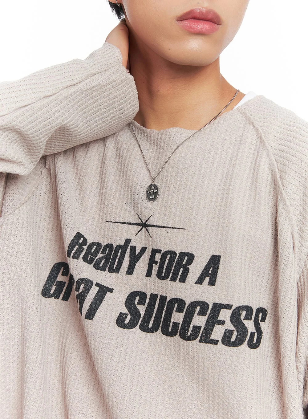 Men's Faith Pendant Necklace IY508 - Image 4