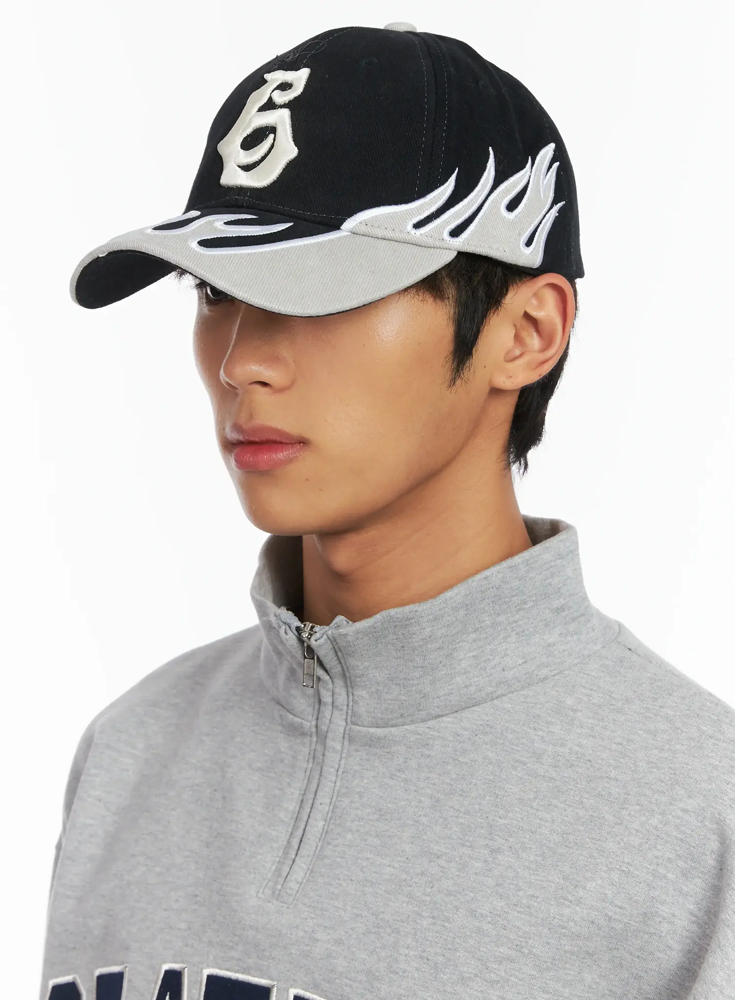 Men's Flame Baseball Cap ID511 - Image 4