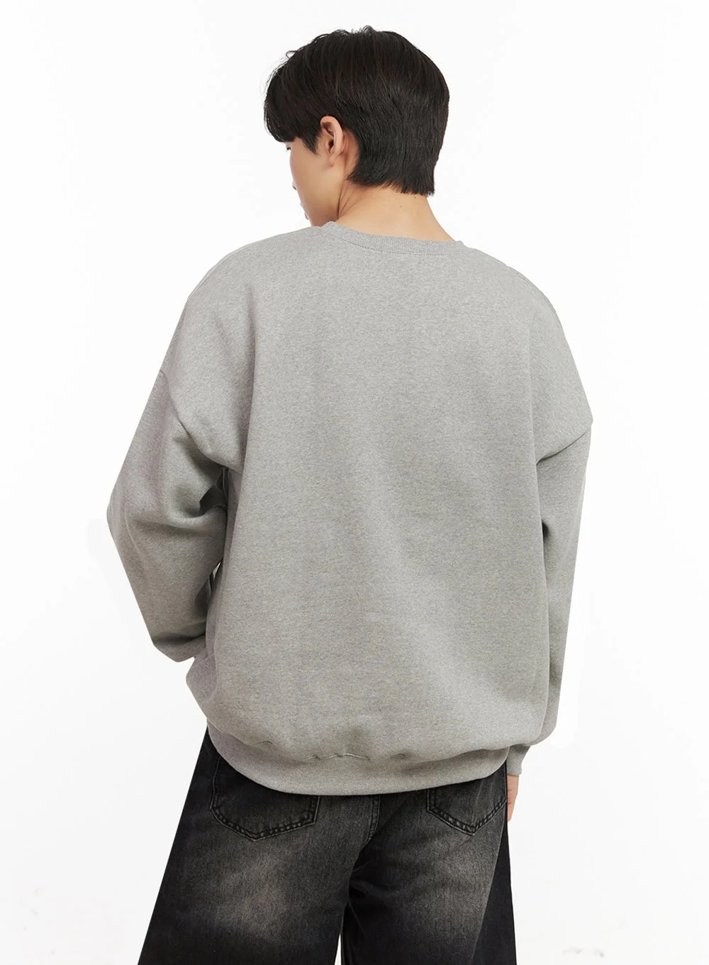 Men's Graphic Cotton Crew Neck IJ517 - Image 5