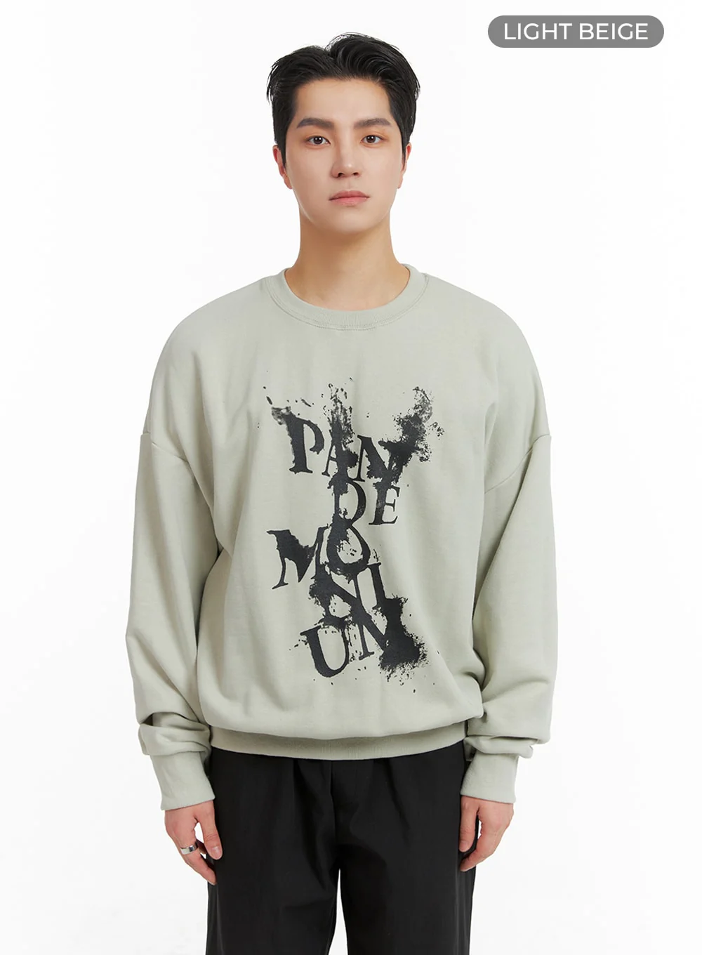 Men's Graphic Cotton Crew Neck Sweatshirt IA401 - Image 9