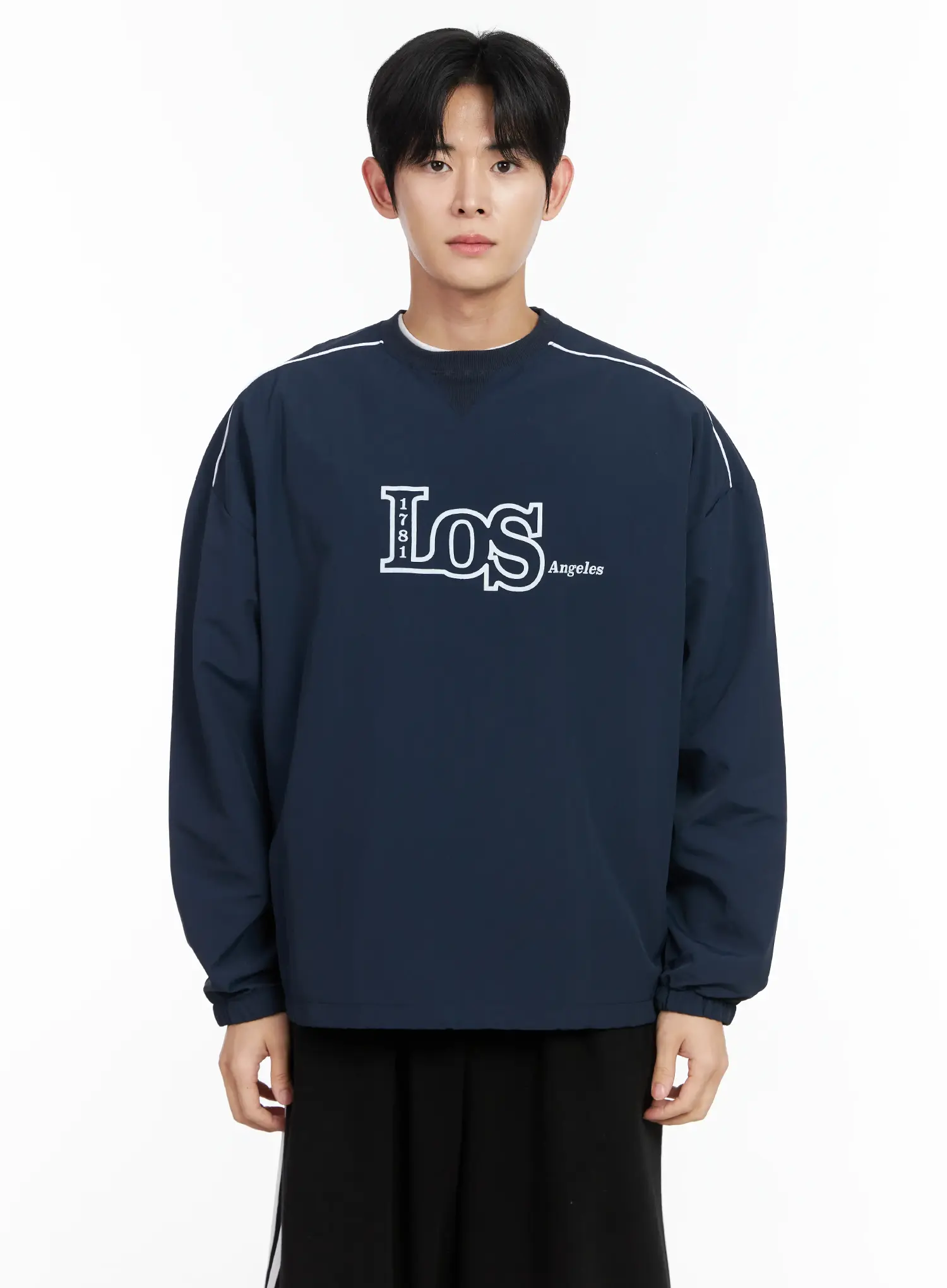 Men's Graphic Crewneck Sweatshirt IM523 - Image 13