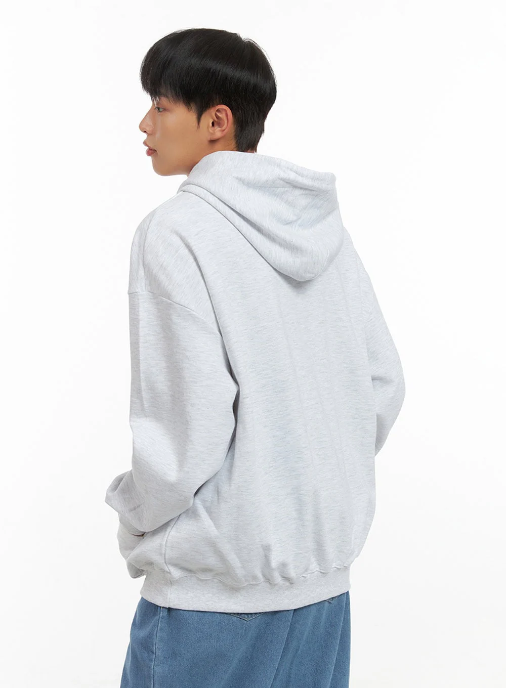 Men's Graphic Hooded Sweatshirt IS419 - Image 5