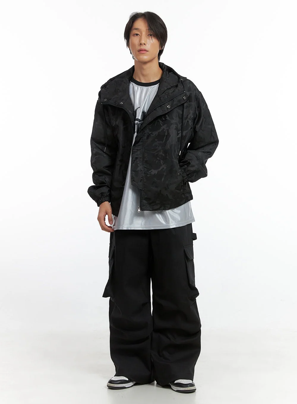 Men's Graphic Jersey Long Sleeve T-Shirt IO402 - Image 9