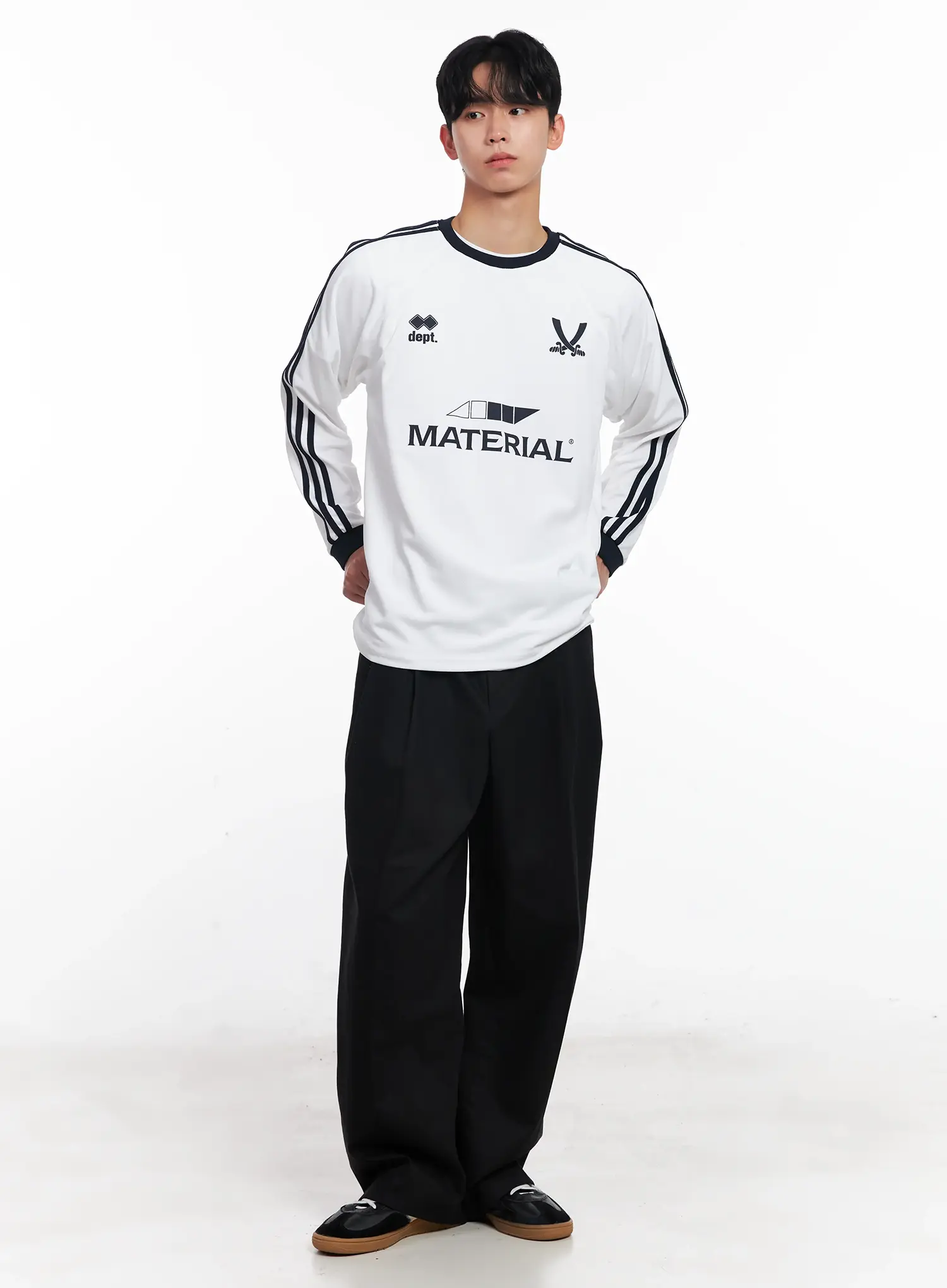 Men's Graphic Long-Sleeve Tee IL501 - Image 8
