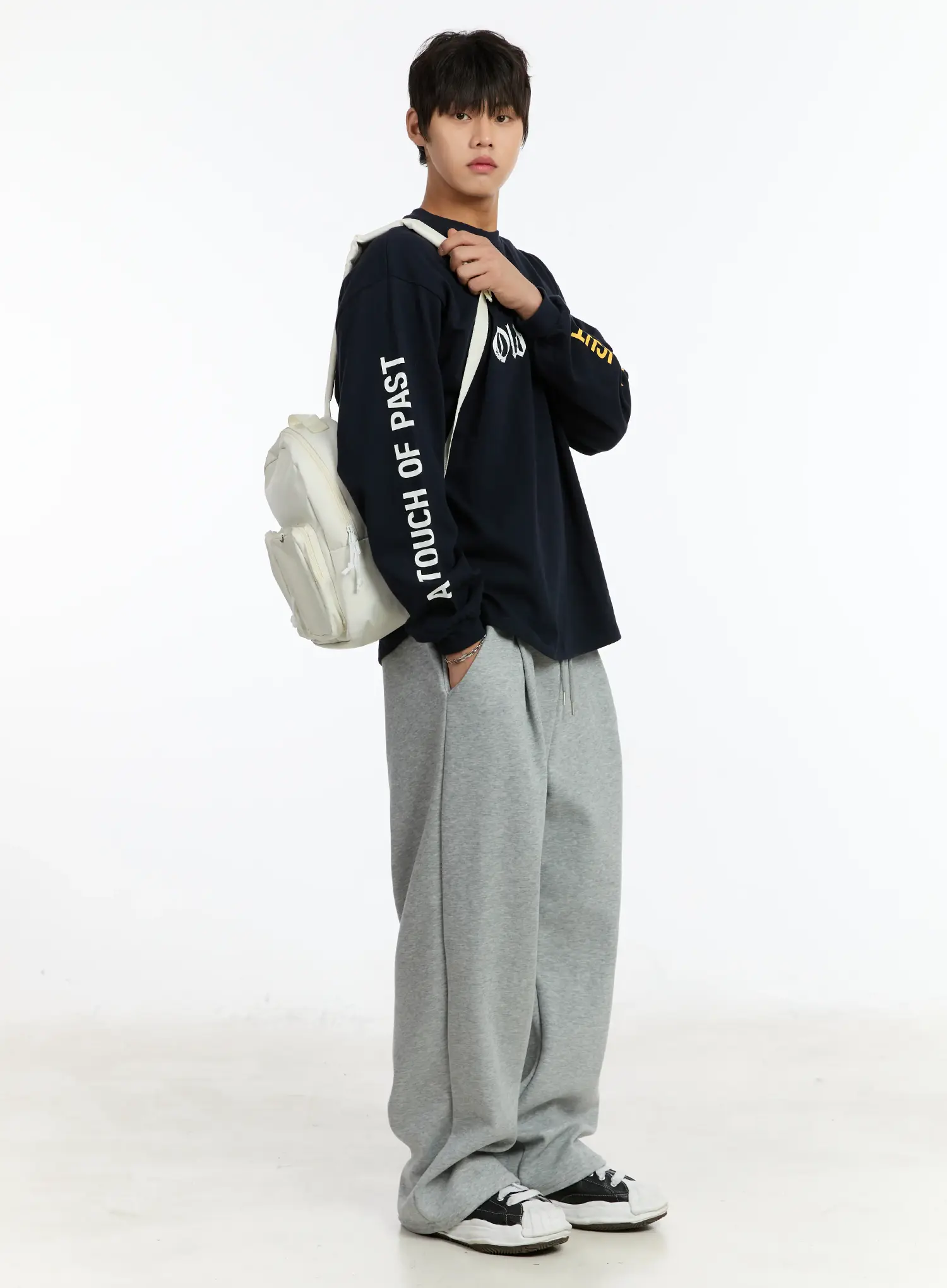 Men's Graphic Long Sleeve Tee IM502 - Image 2