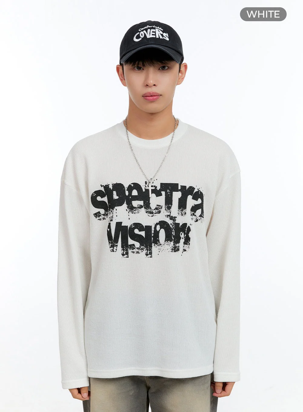 Men's Graphic Long Sleeve Top IG422 - Image 10