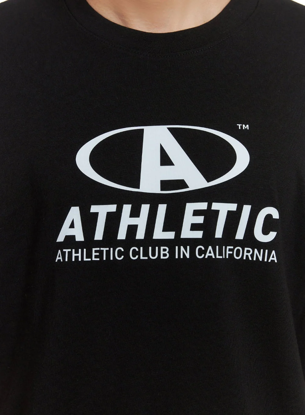 Men's Graphic Round Neck T-Shirt (Black) IL404 - Image 3