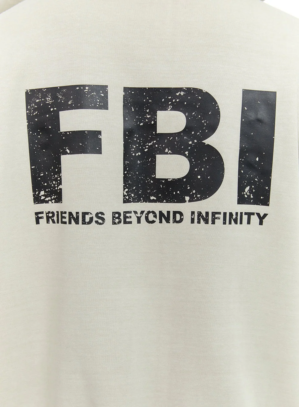 Men's Graphic Simple Lettering Hoodie (Beige) IG416 - Image 6