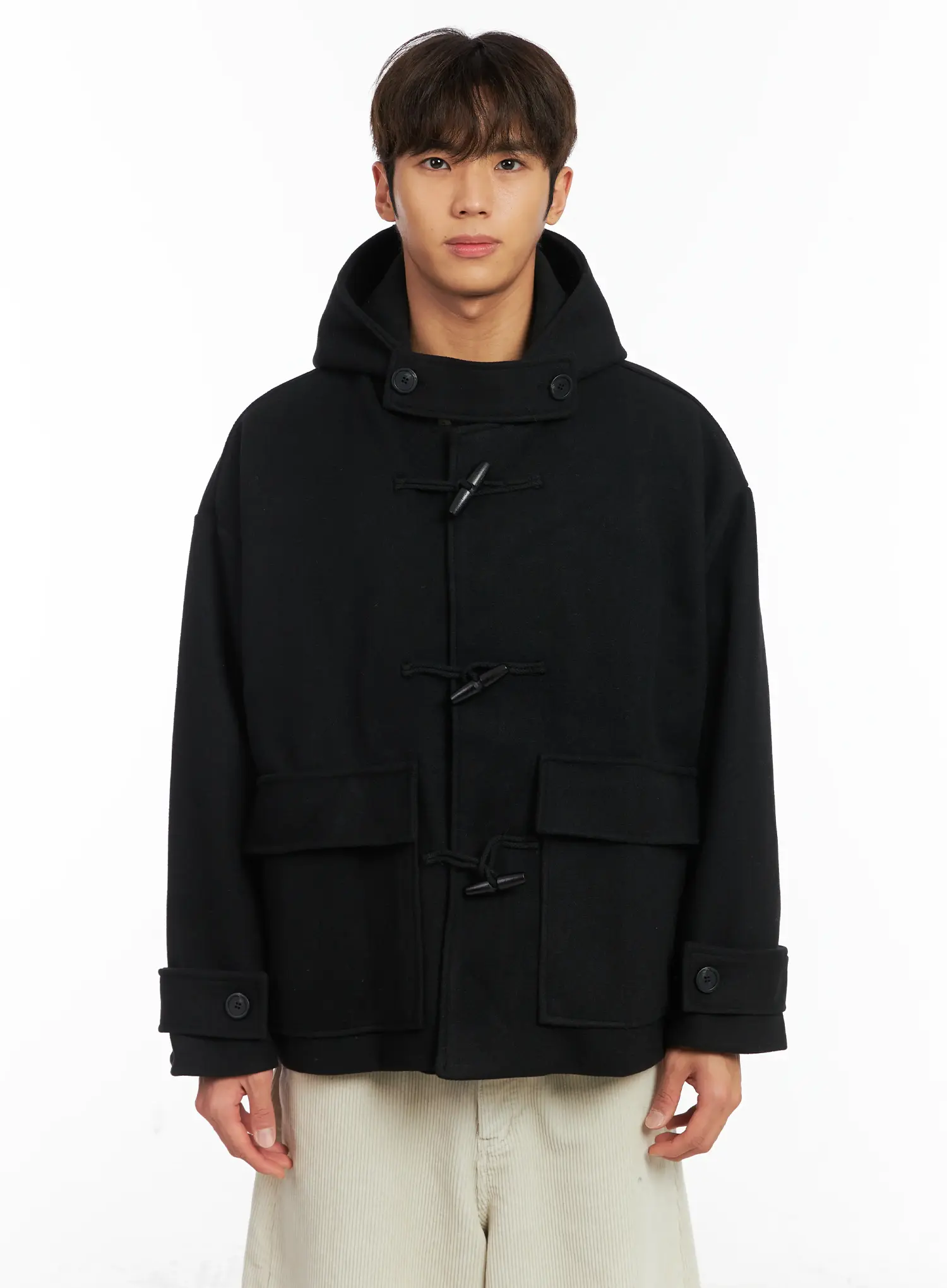 Men's Half Duffle Coat ID511 - Image 10