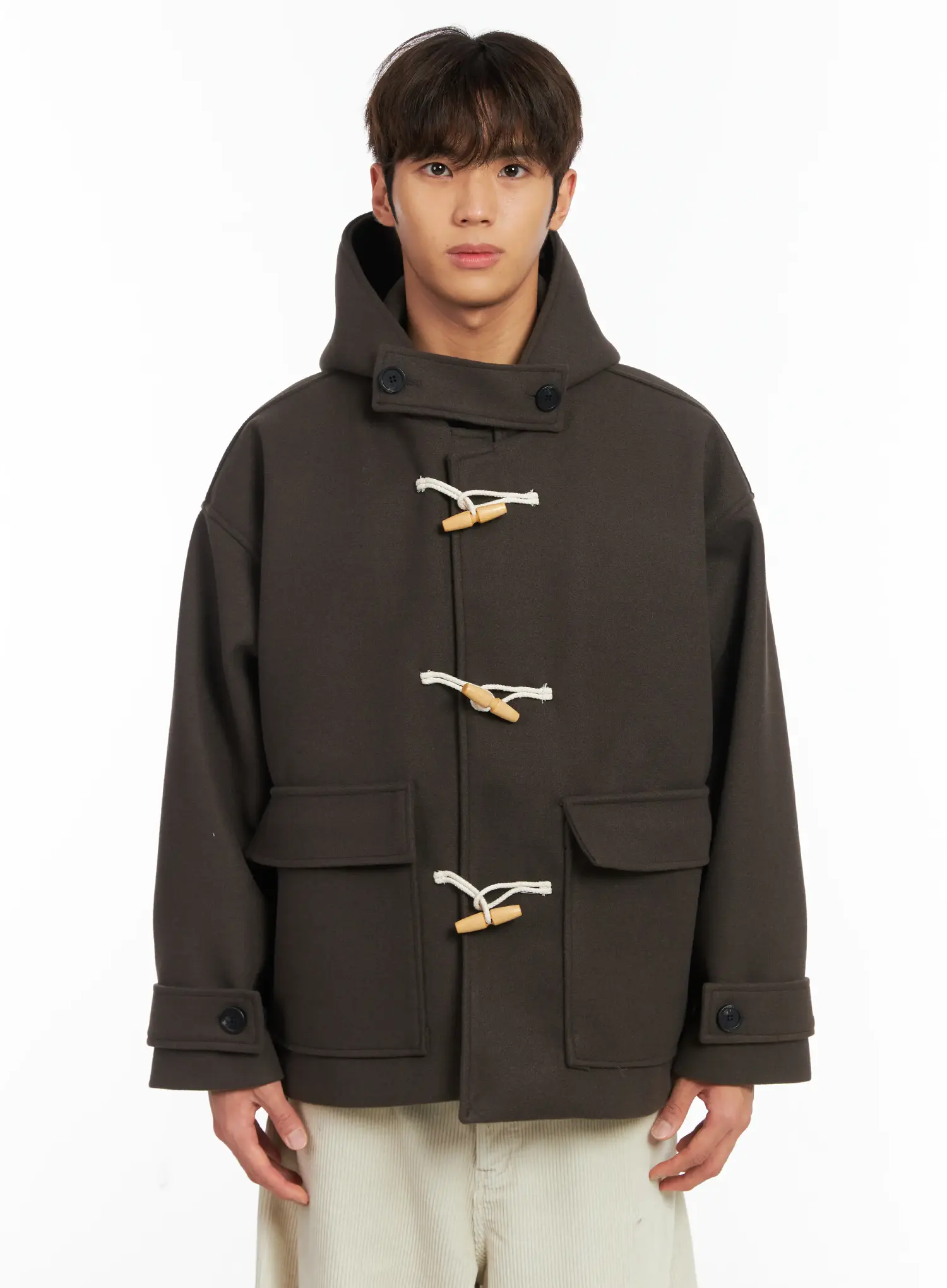 Men's Half Duffle Coat ID511 - Image 12
