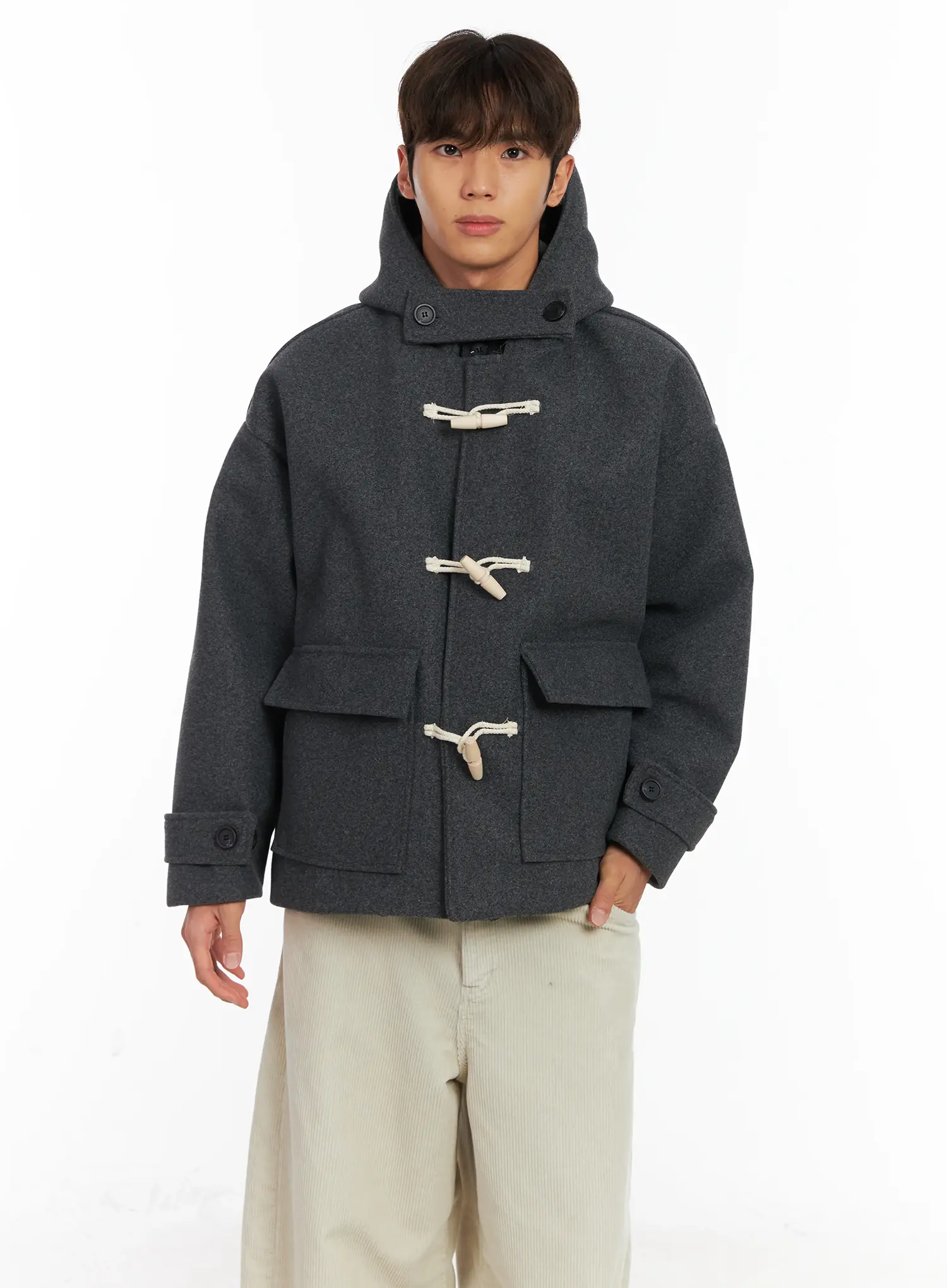 Men's Half Duffle Coat ID511 - Image 6