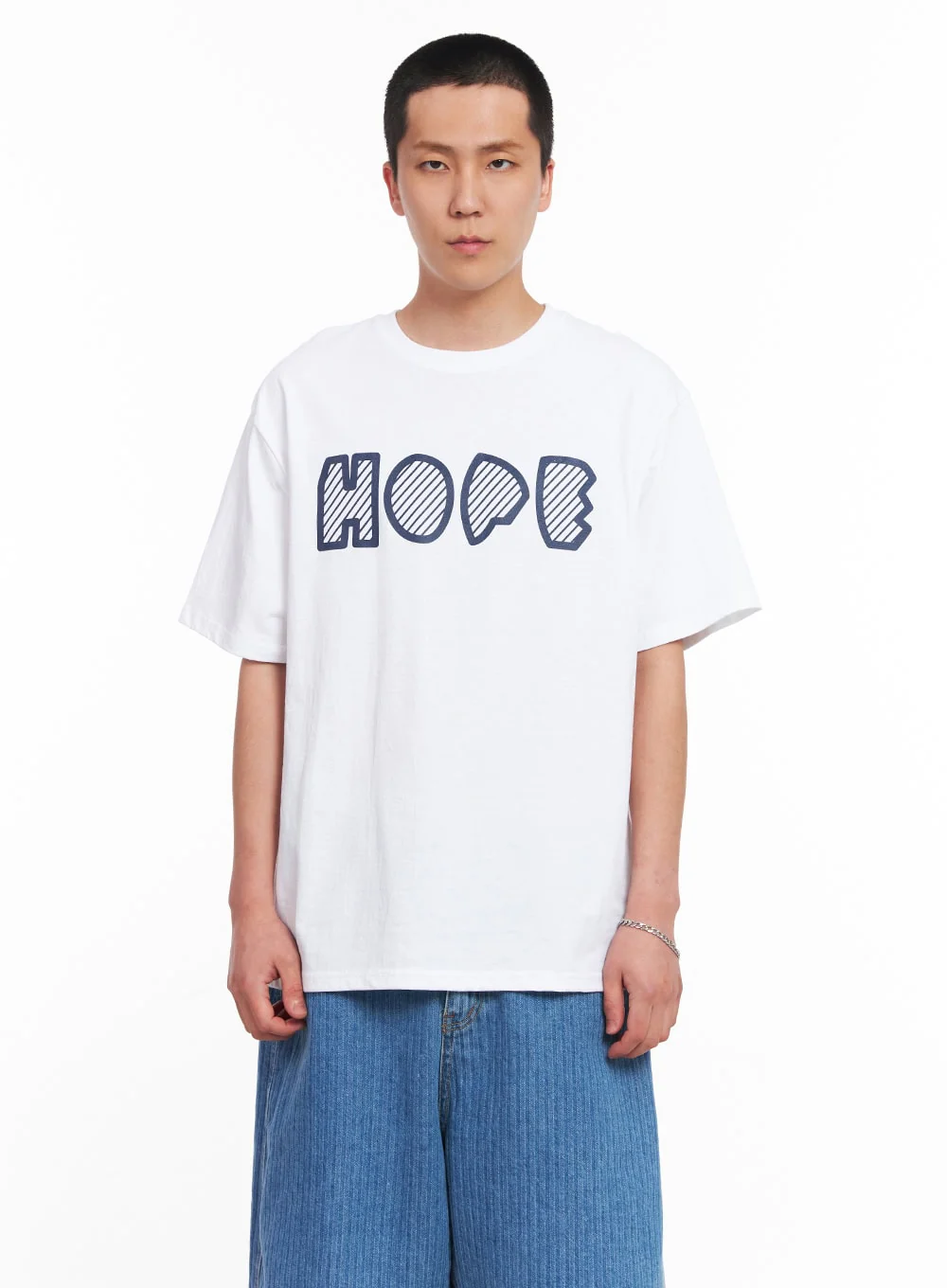 Men's Hope Graphic Tee IU512 - Image 11