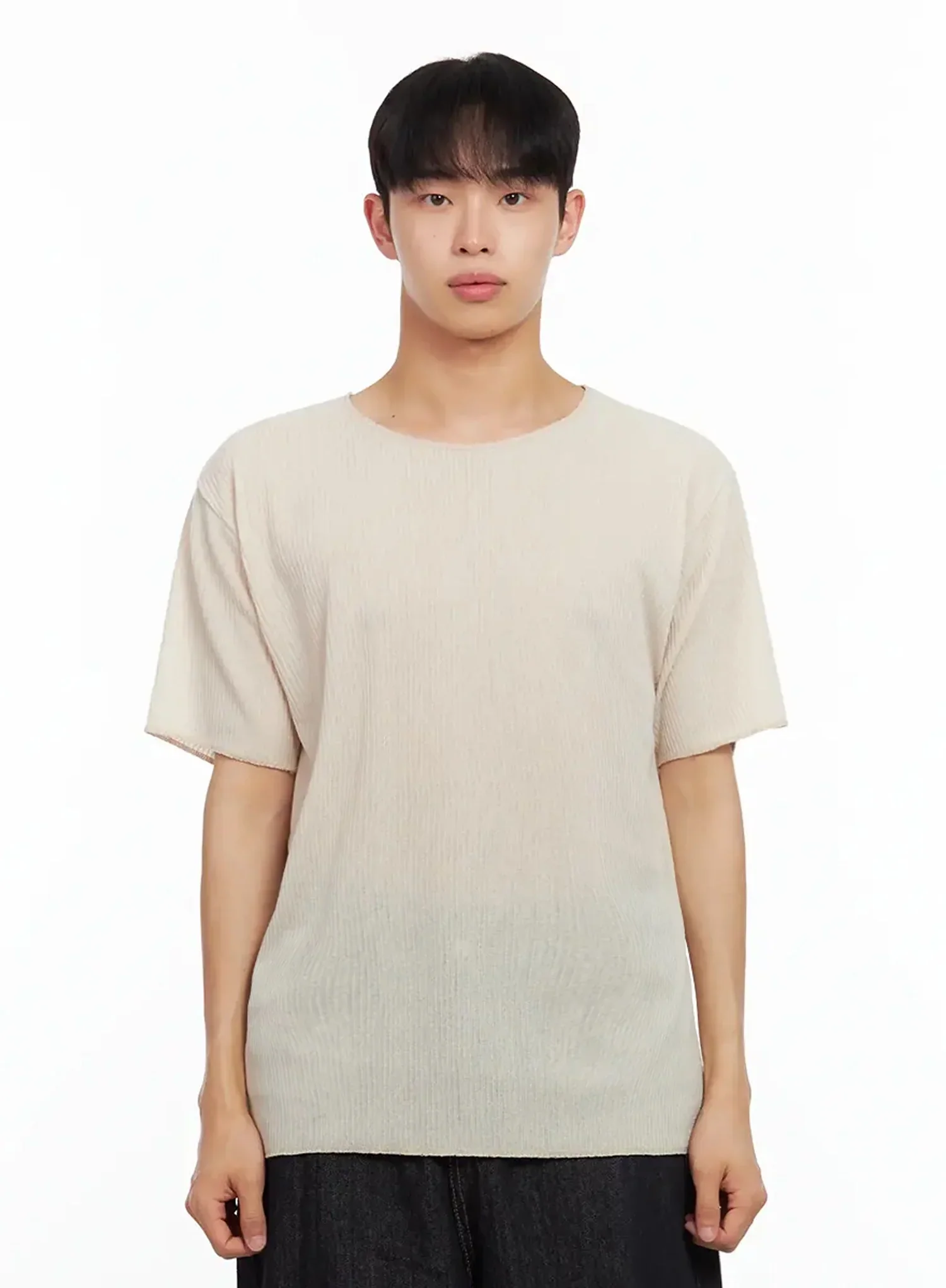 Men's Knit Short-Sleeve Tee IL516 - Image 17
