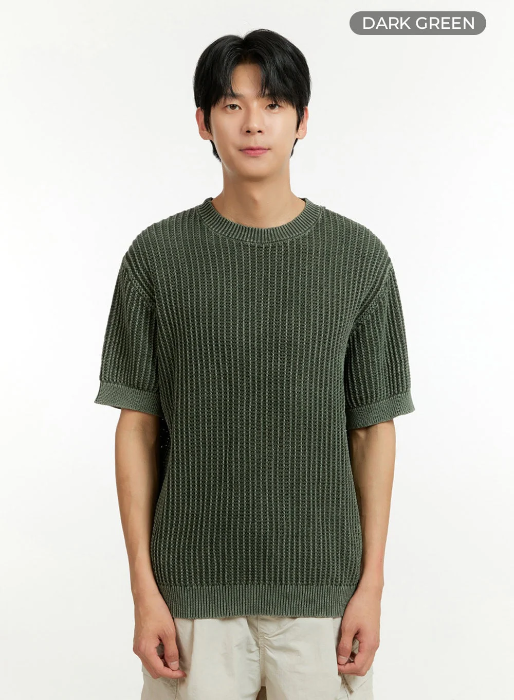 Men's Knit Sweater T-Shirt IL412 - Image 9