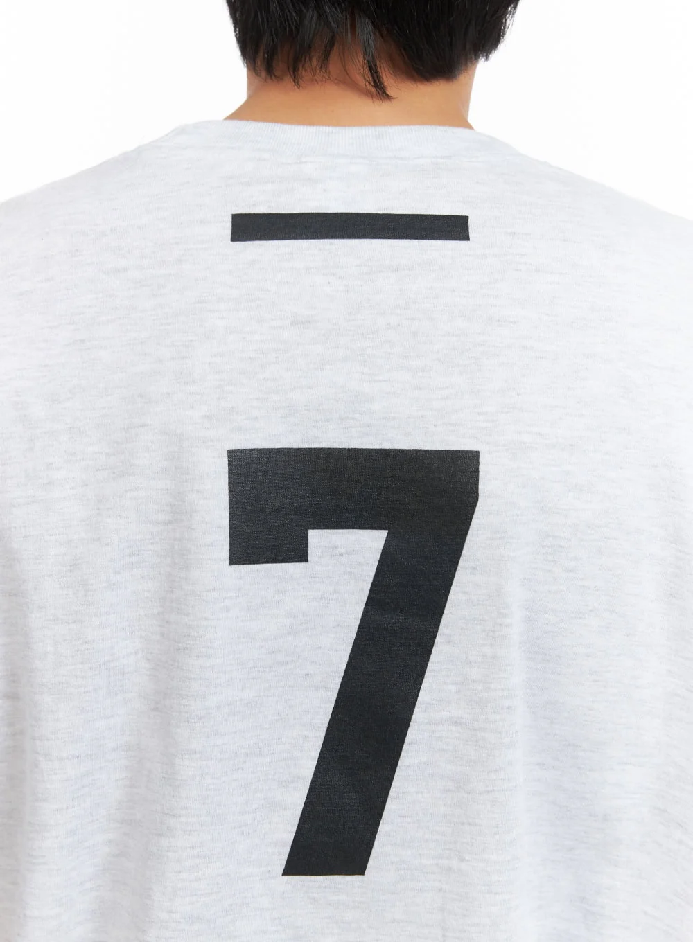 Men's Letter Print T-Shirt IY424 - Image 5