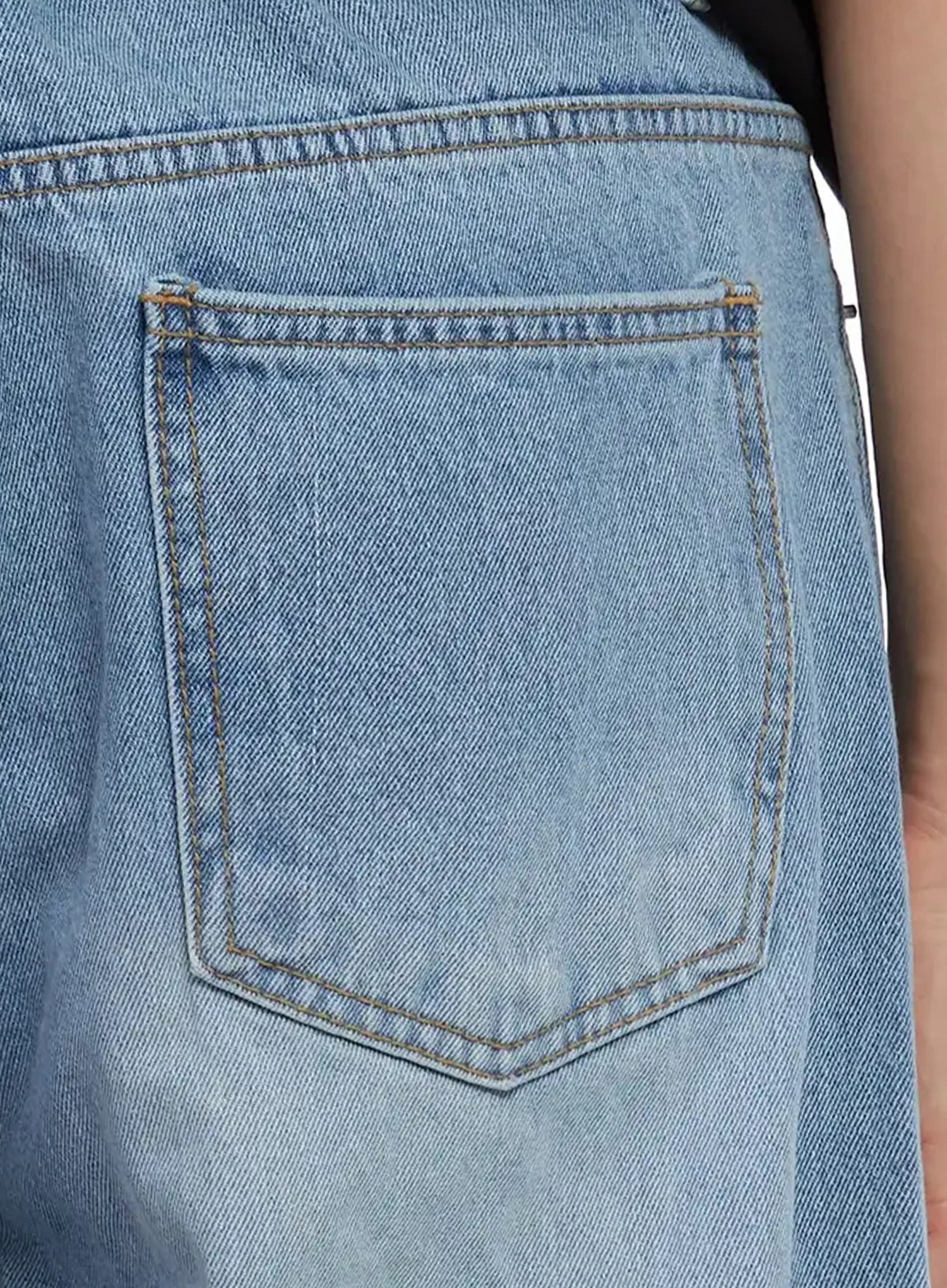Men's Light-Wash Relaxed Jeans IL516 - Image 12