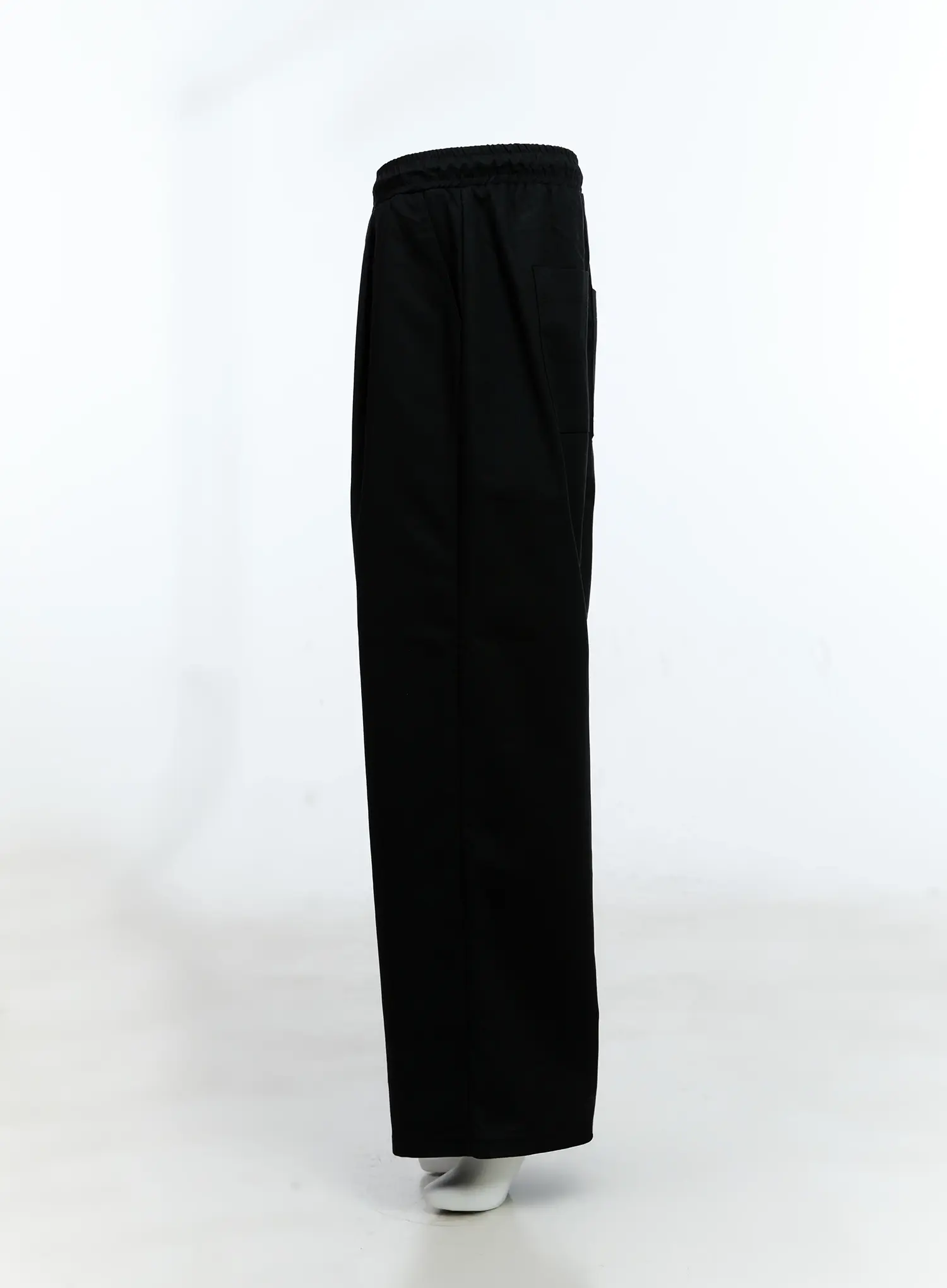 Men's Linen Pintuck Wide-Leg Pants IG512 - Image 4