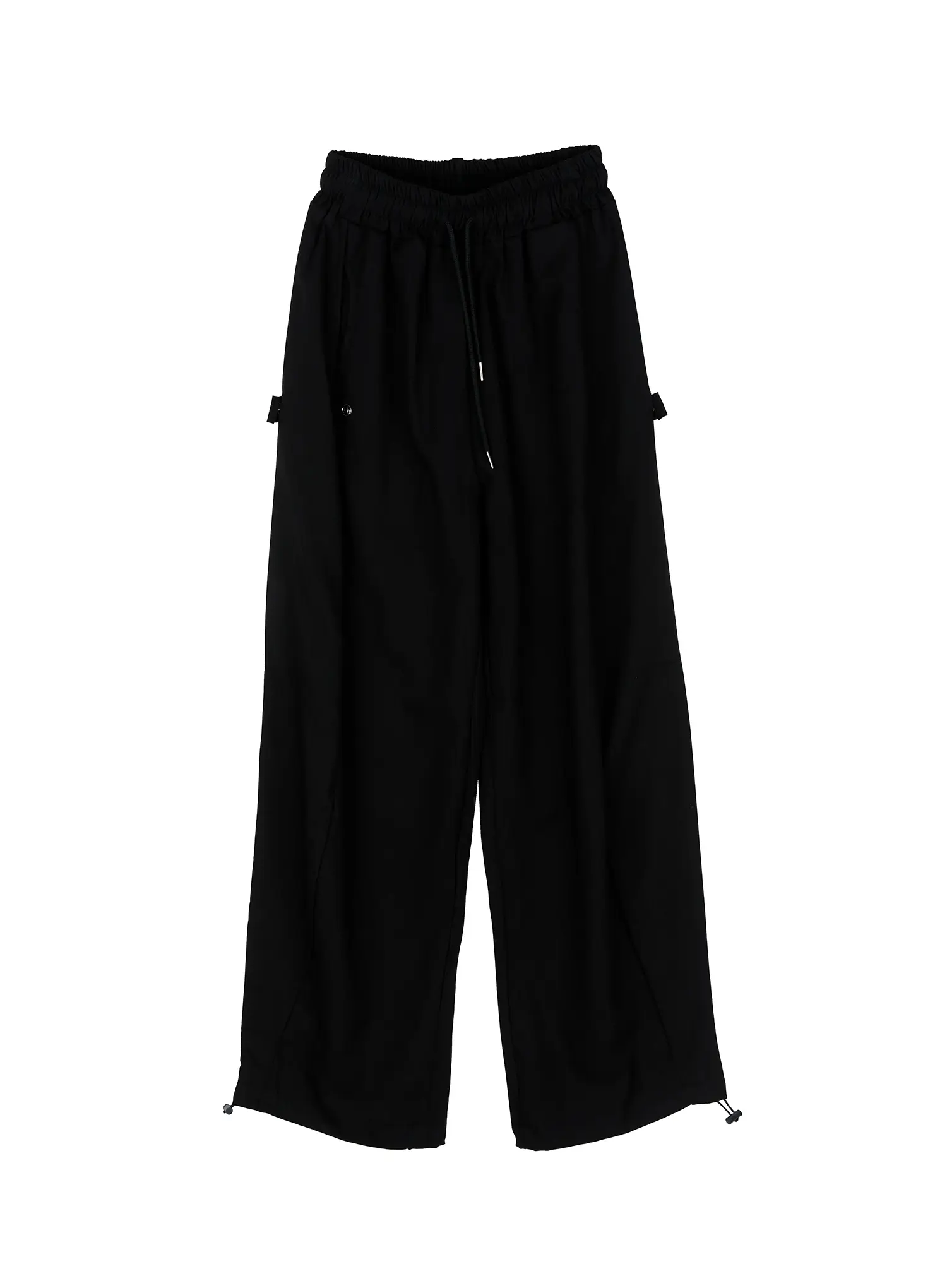 Men's Linen Wide-Leg Buttoned Pants IG512