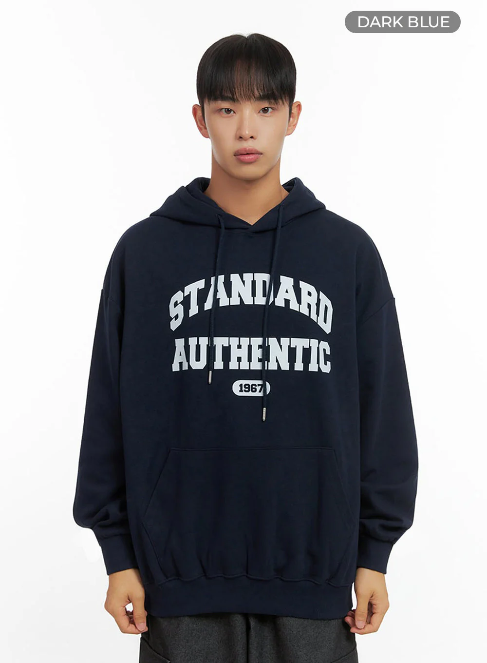 Men's Loose Fit Graphic Hoodie IO420 - Image 10